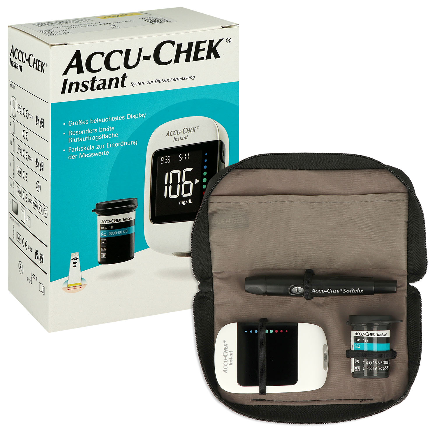 Accu-Chek Instant Blutzuckermessgerät mg/dl - 1 Set