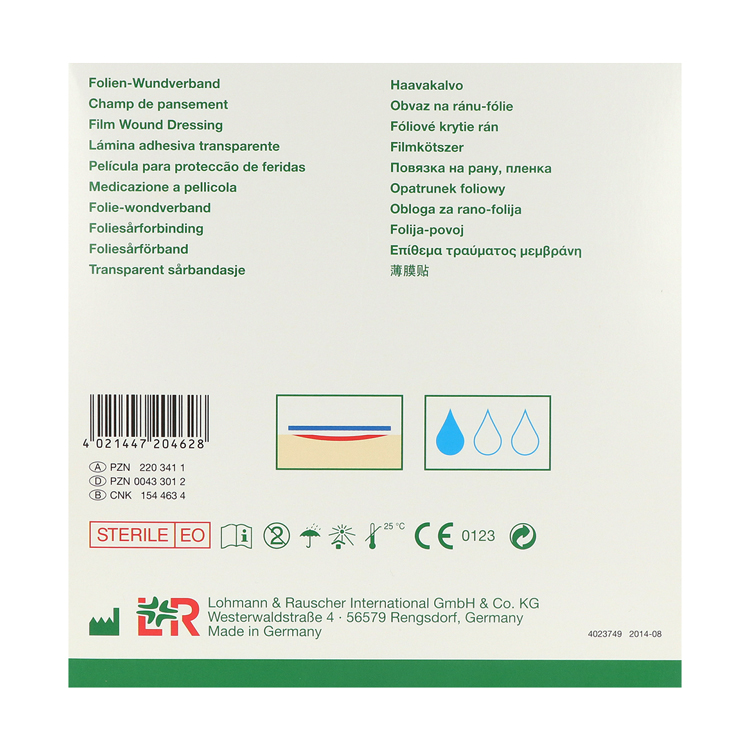 Suprasorb F Folien-Wundverband