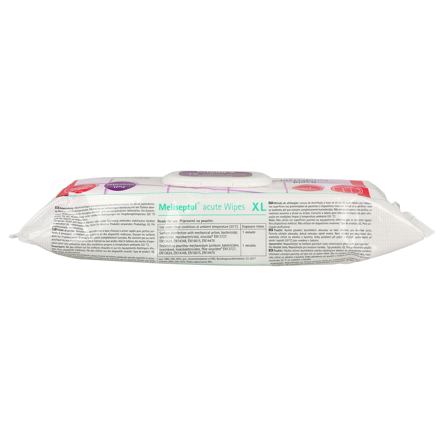 Meliseptol acute Wipes XL - Flächendesinfektionstücher