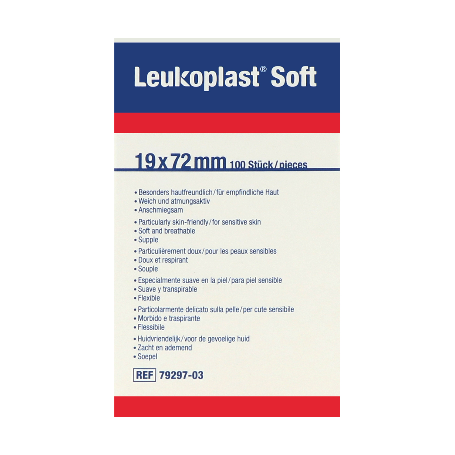 Leukoplast soft strips Wundpflaster, Streifen