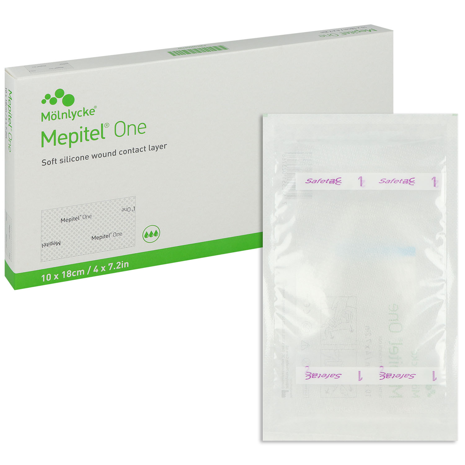 Mepitel One Silikon Netzverband