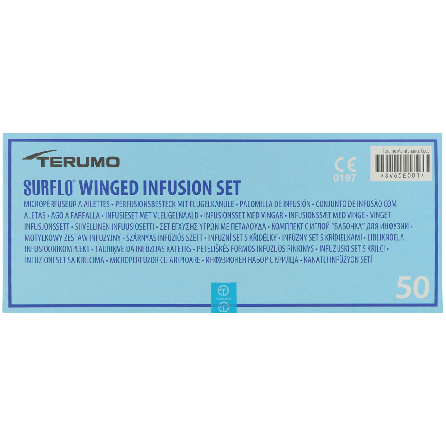 Surflo Perfusionsbesteck, 30 cm Schlauch, Luer-Lock