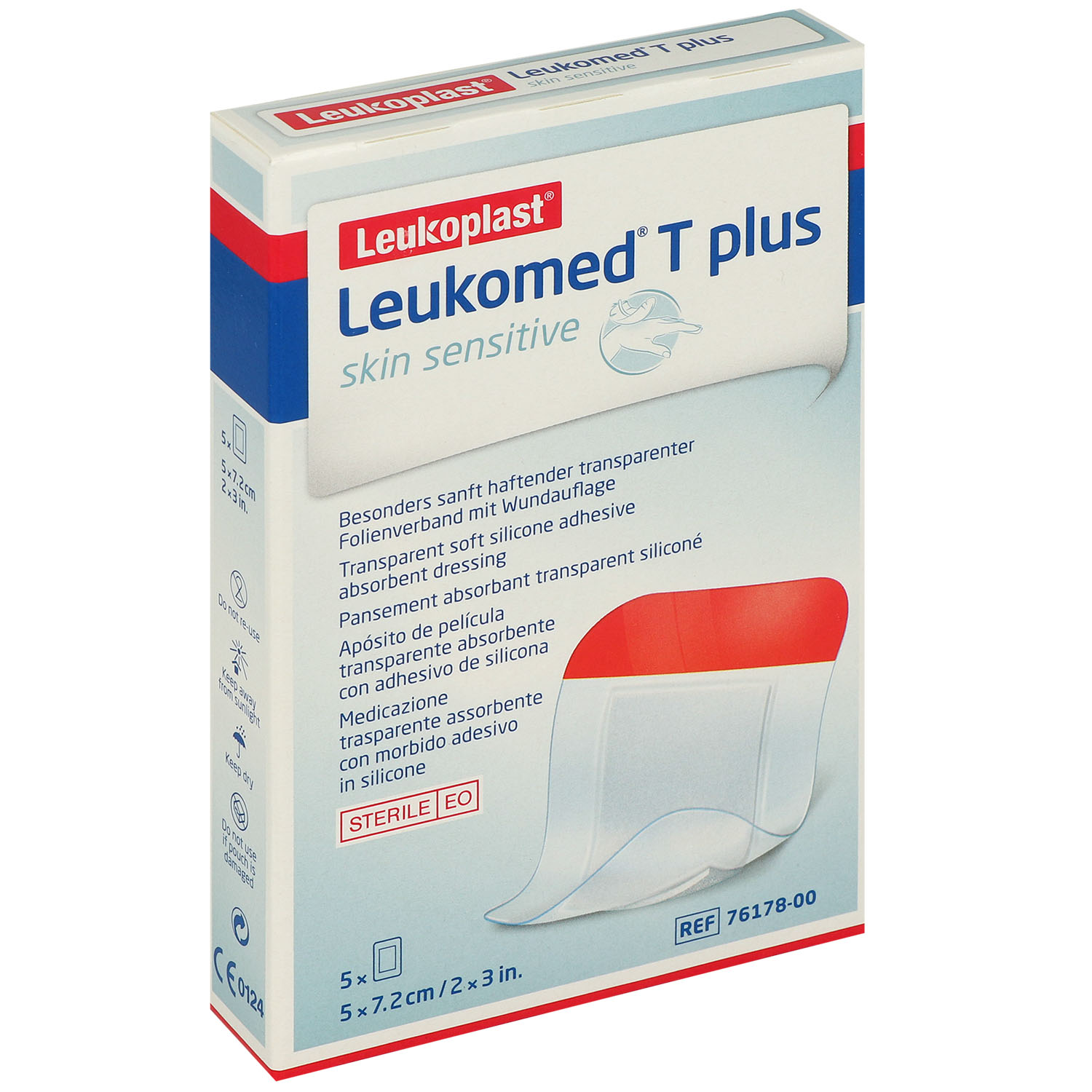 Leukomed T plus  skin sensitive steriler Wundverband