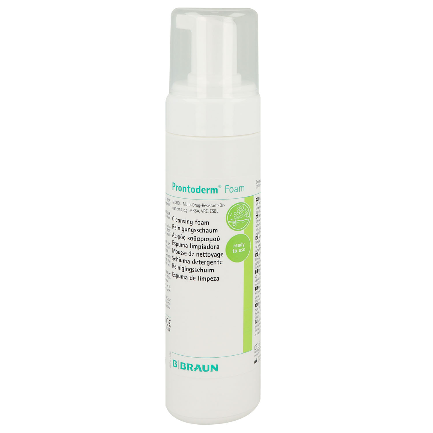 Prontoderm Foam, MRE-Hautdekolonisations-Reinigungsschaum