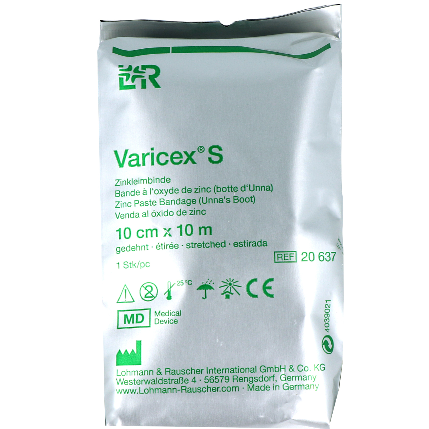 VARICEX S Zinkleimbinde von Lohmann & Rauscher