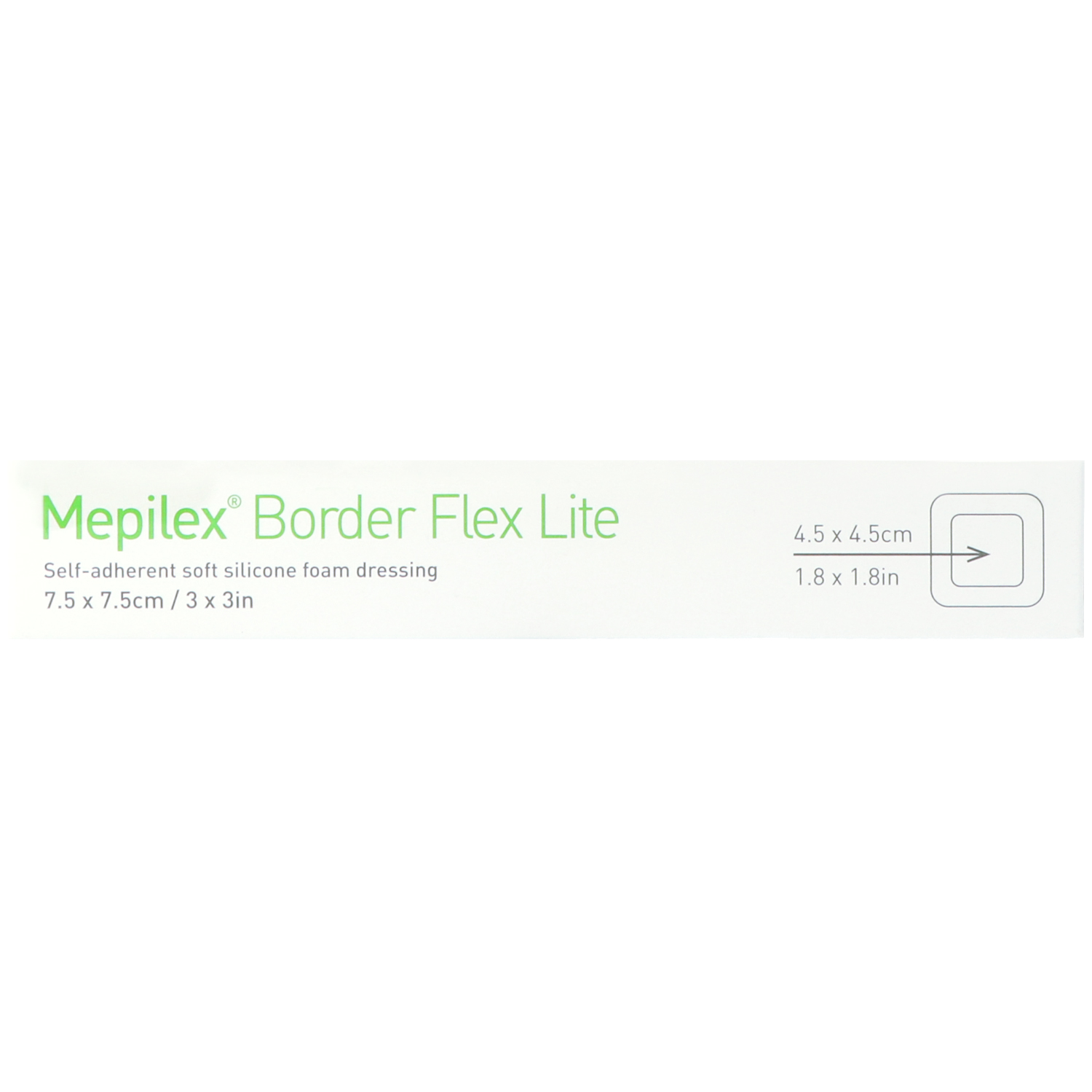 Mepilex Border Flex Lite, dünner Schaumverband, steril