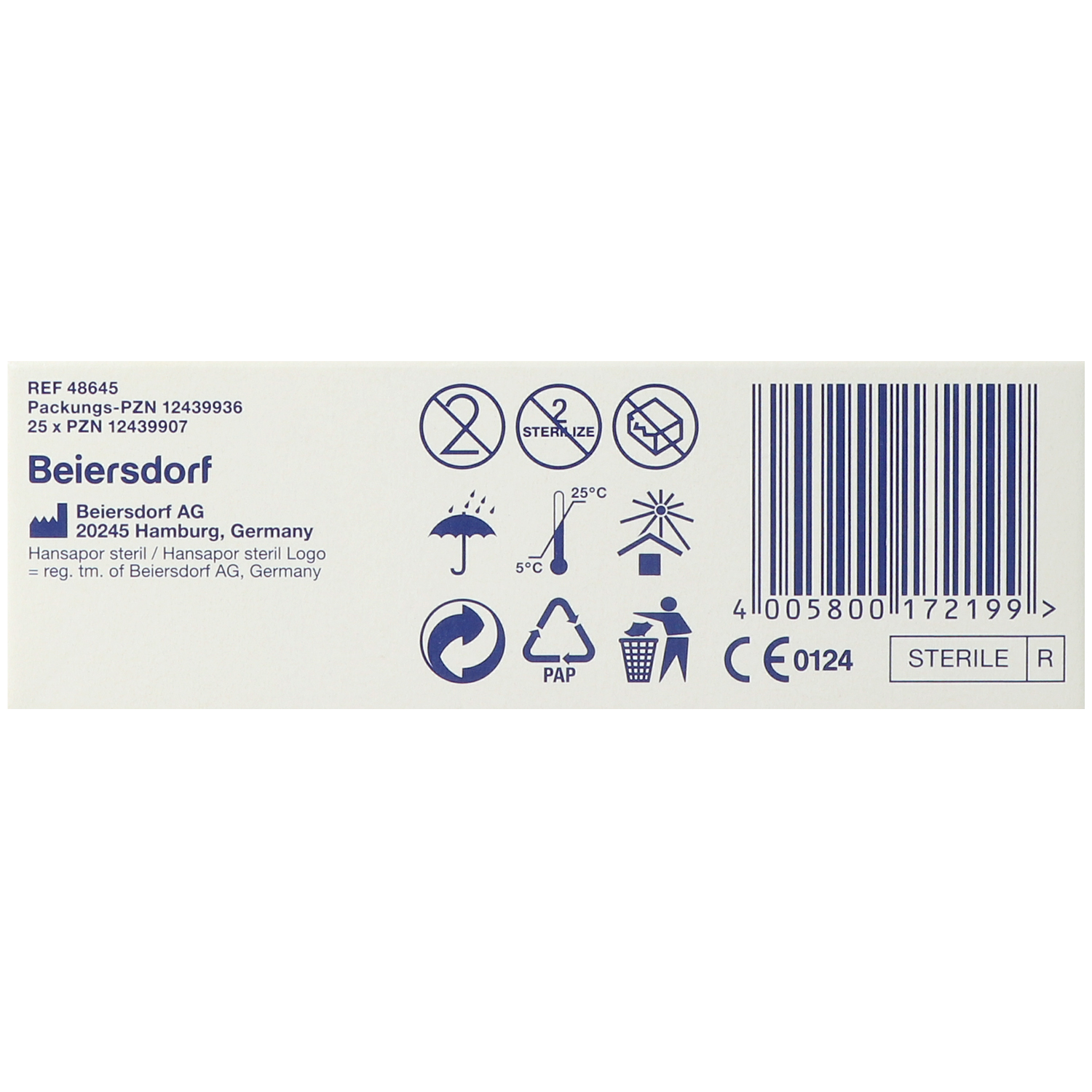 HANSAPOR steril Wundverband