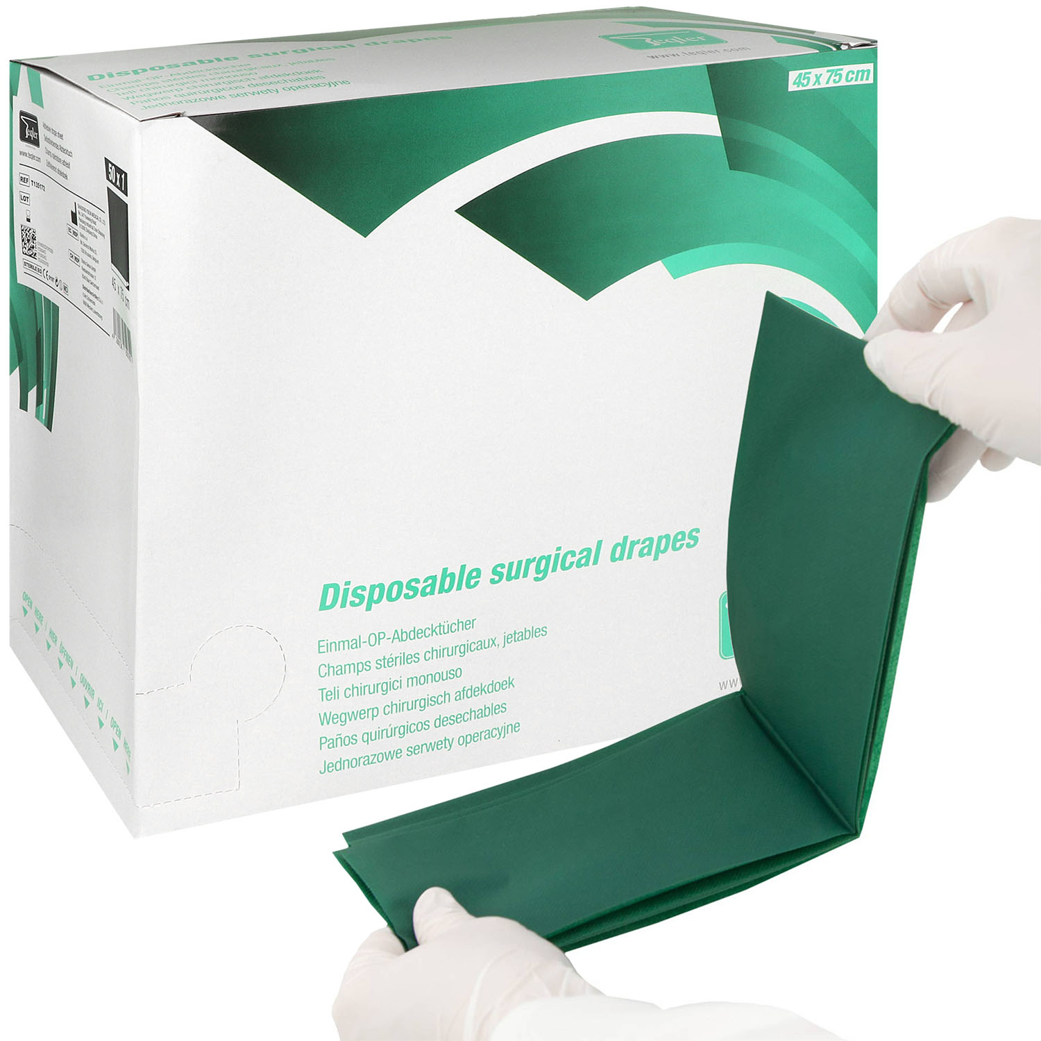 Teqler selbstklebende OP-Abdecktücher, steril