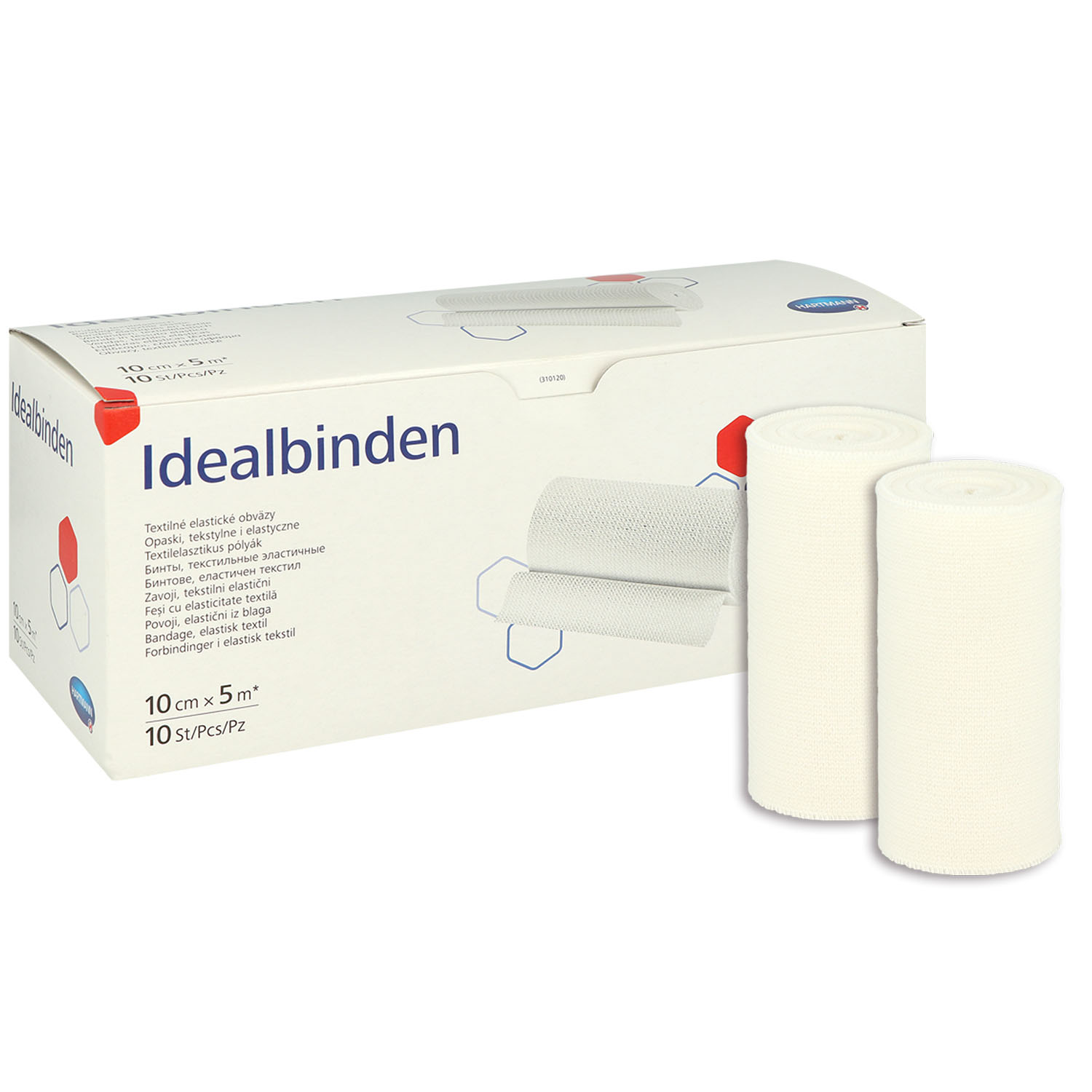 Hartmann IDEALBINDE 10 cm x 5 m - 10 Stück