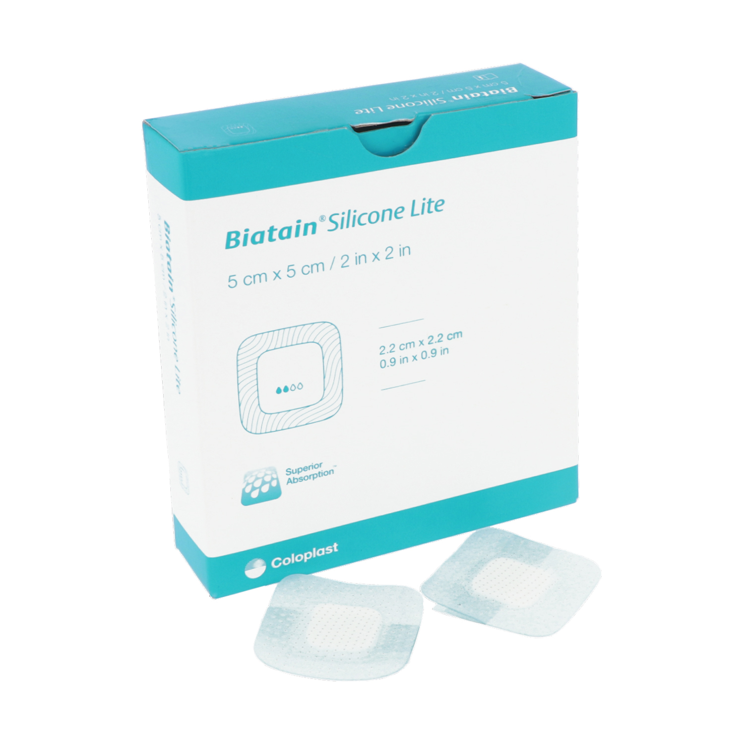 Biatain 5 x 5 cm Silicone Lite (5 St.)