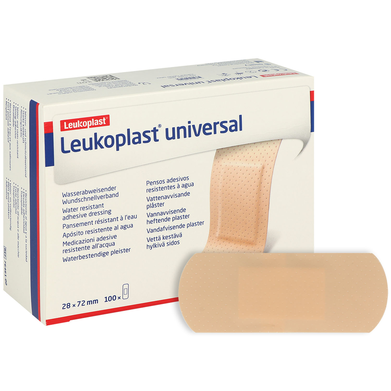 Leukoplast Universal Strips 28 x 72 mm - 100 St.
