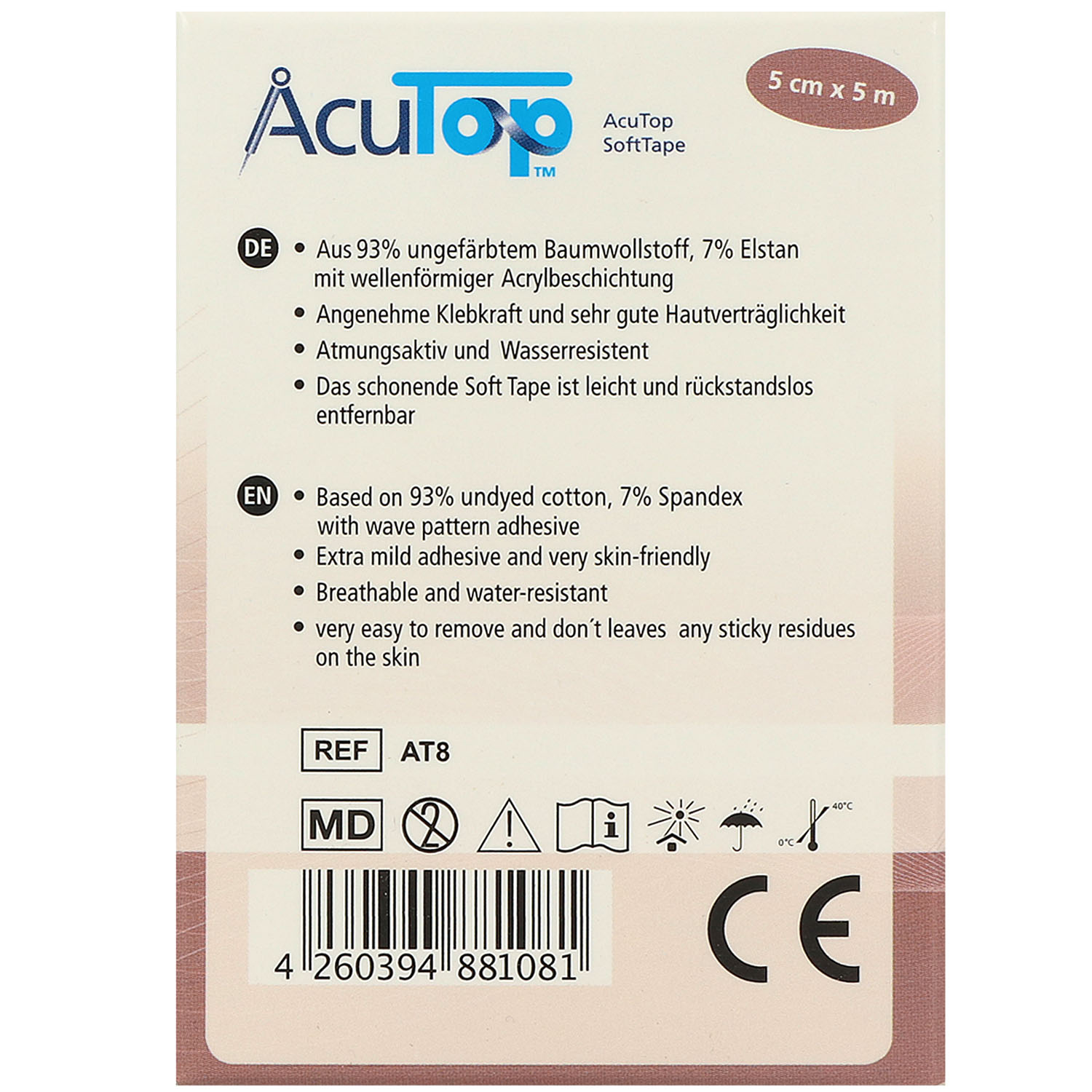 AcuTop Soft Tape weiß