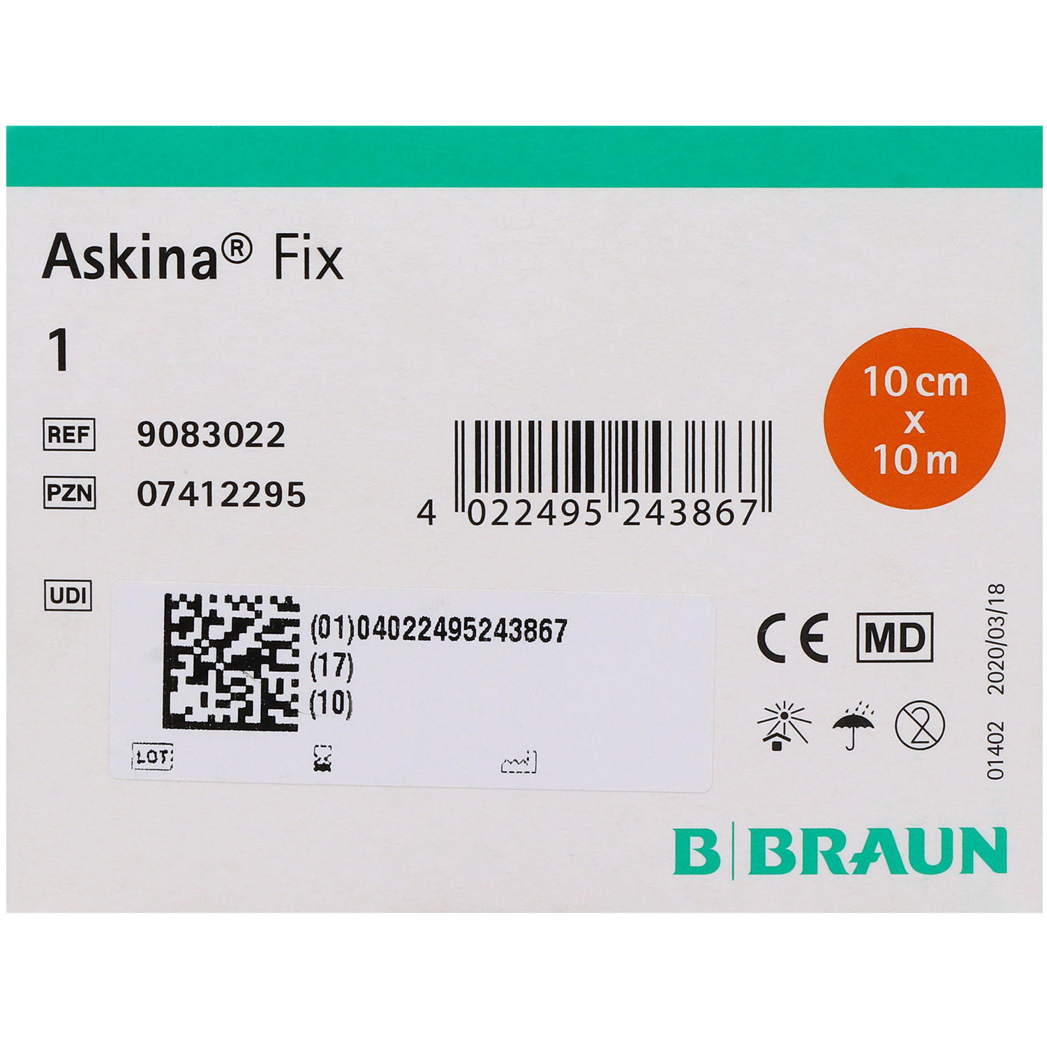 ASKINA Fix Fixiervlies hypoallergen