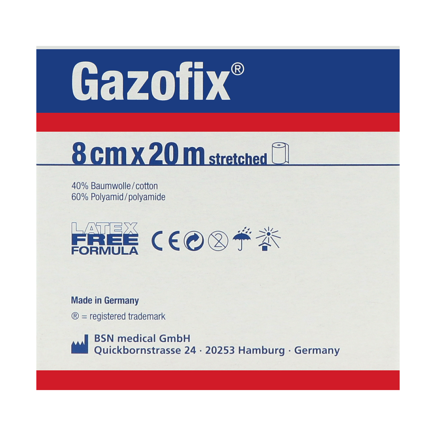 Gazofix Fixierbinde