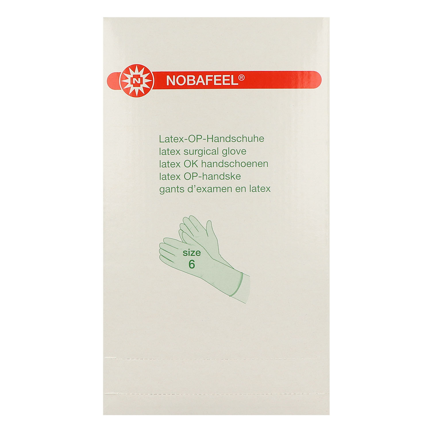 Nobafeel OP-Handschuhe, puderfrei und steril