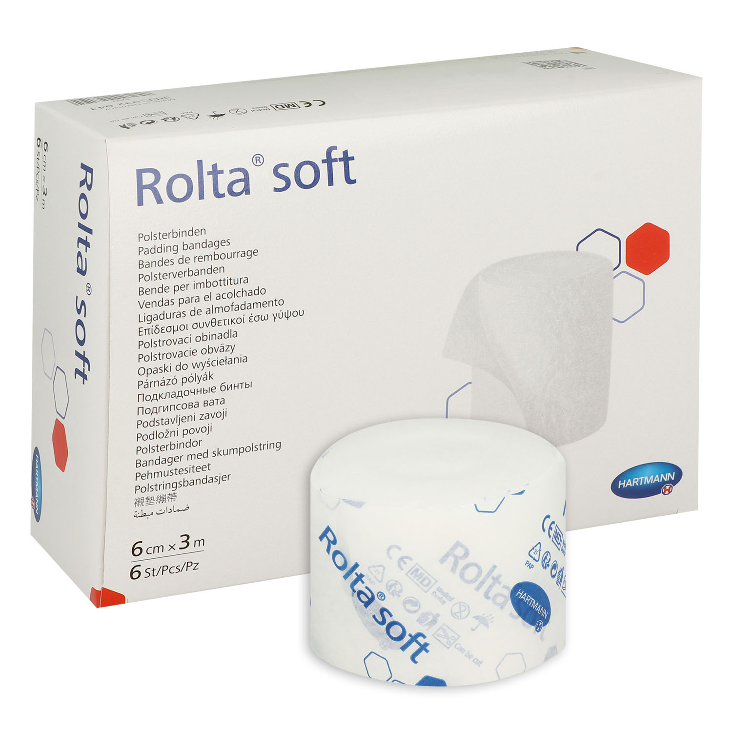 Rolta soft Synthetik-Wattebinden