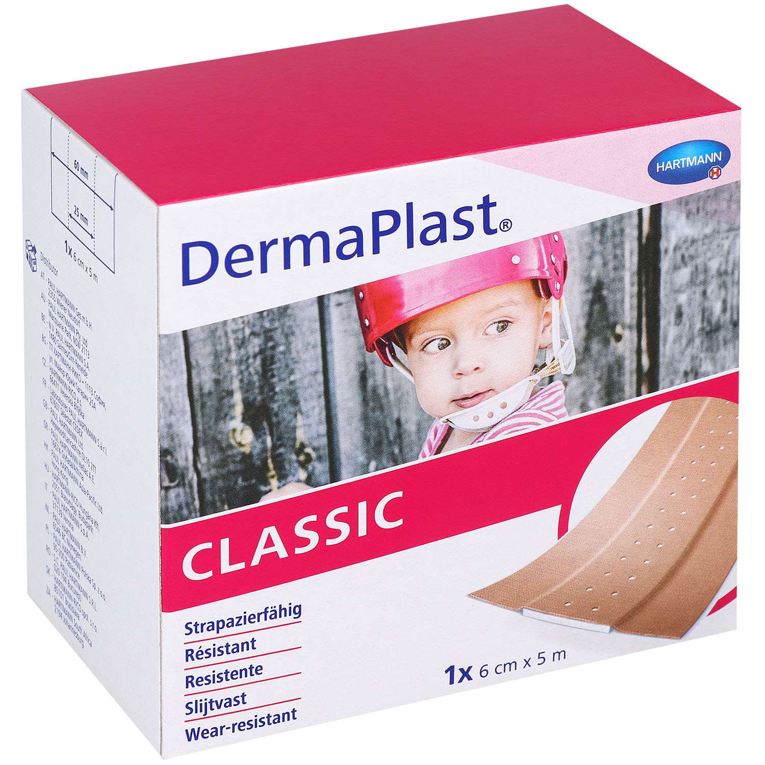 Dermaplast classic Wundpflaster 6 cm x 5 m - 1 Stück