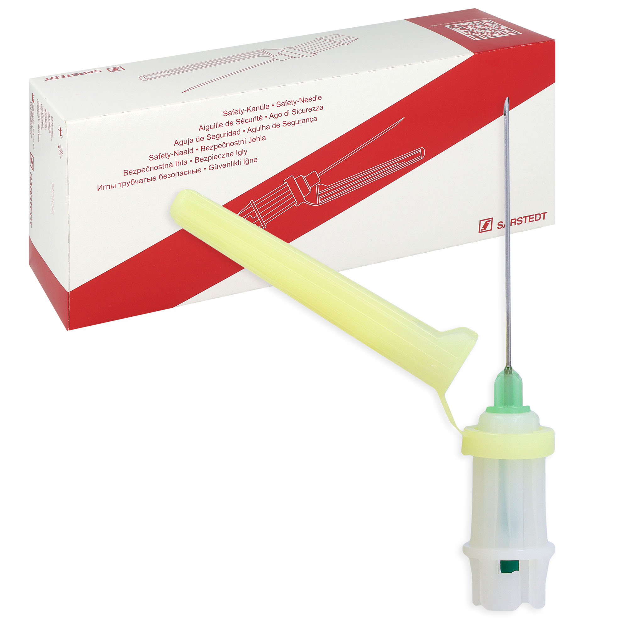 S-Monovette Safety Kanüle G 20 x 1 1/2 - gelb - 50 St.