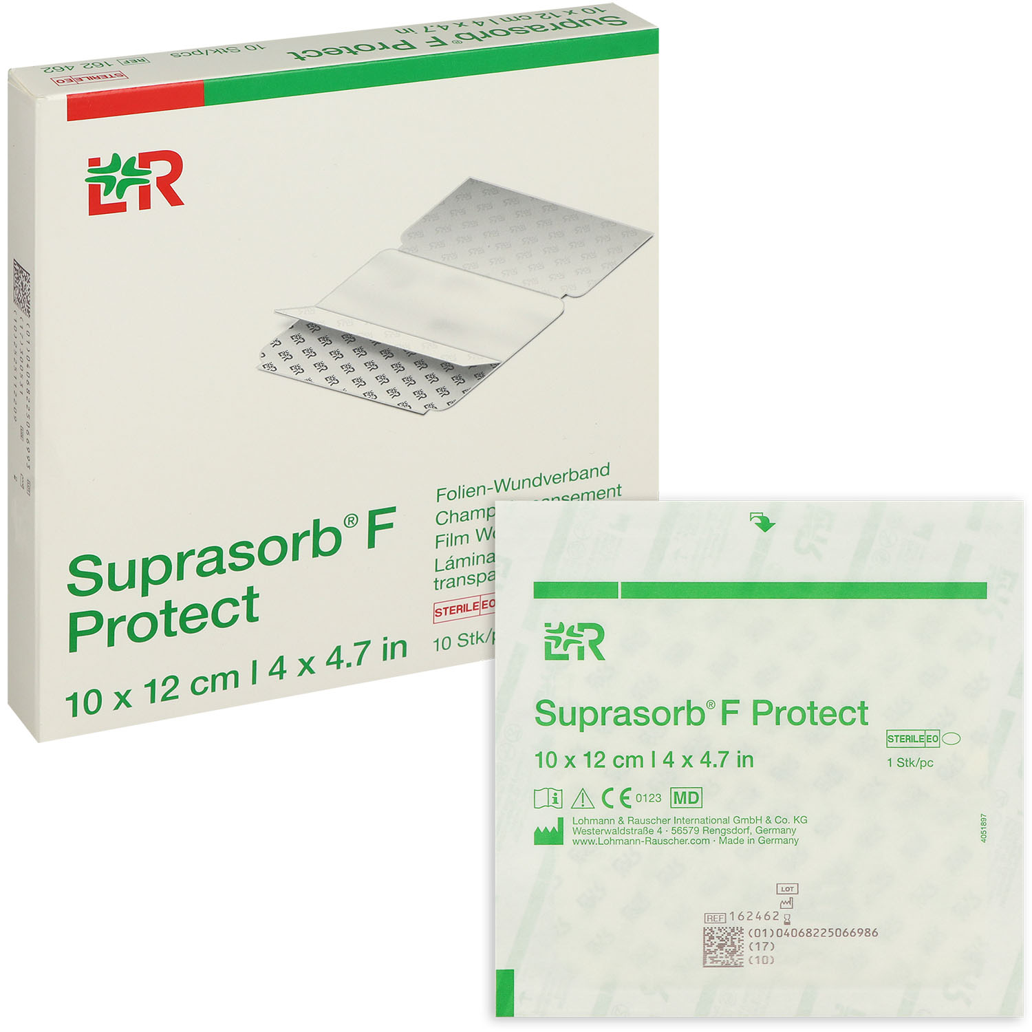 Suprasorb F Protect Folien Wundverband, steril
