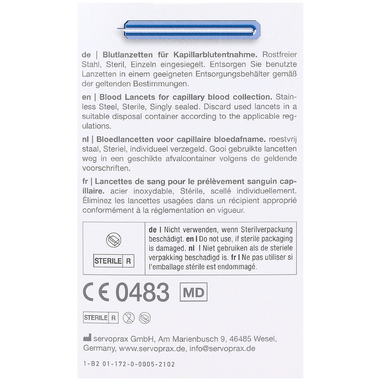 Blutlanzetten Premium