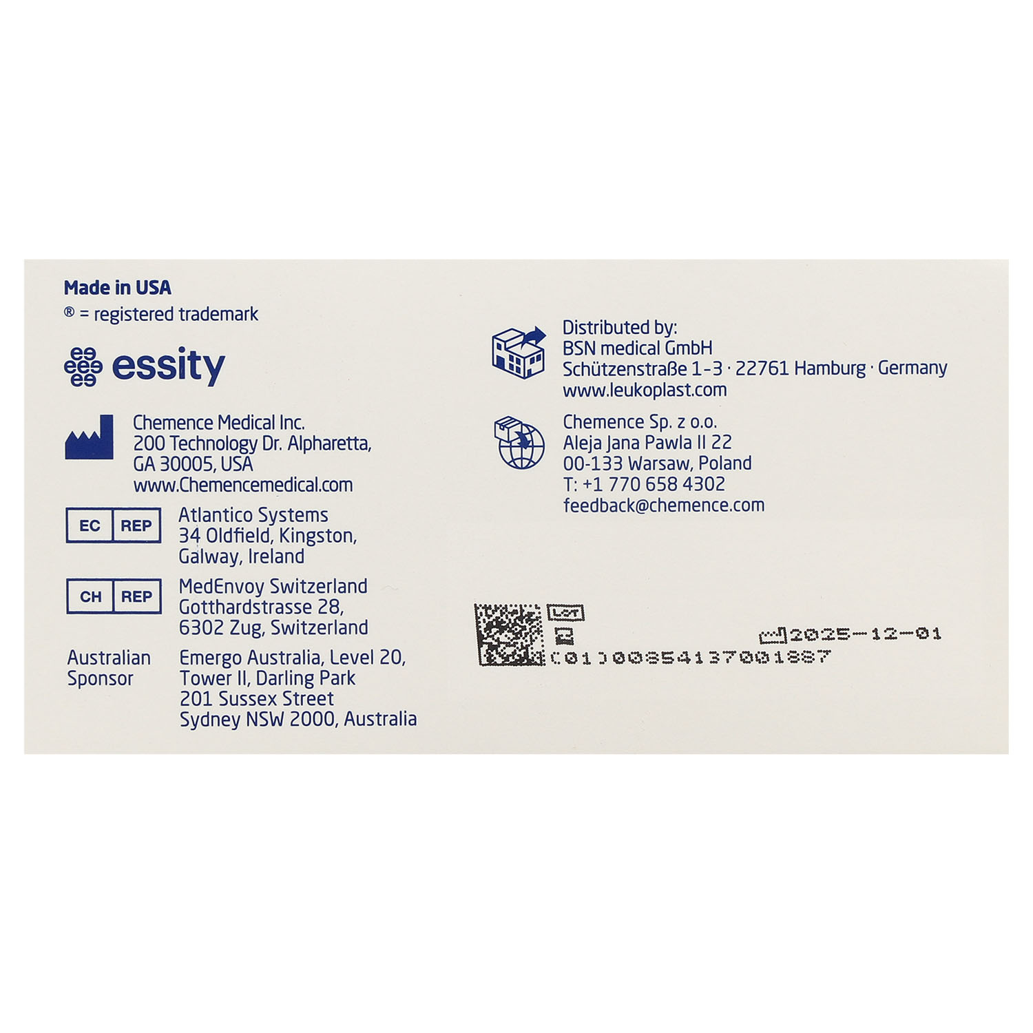 Leukoplast skin adhesive topischer Hautkleber