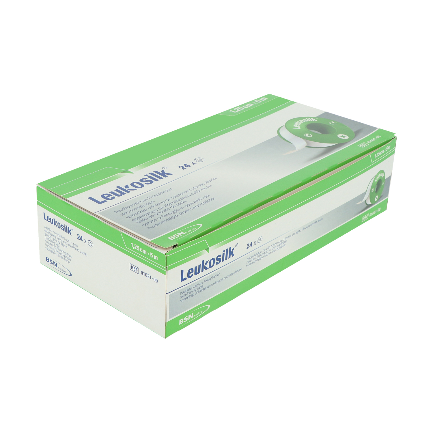 Leukosilk Fixierpflaster, Rollenpflaster