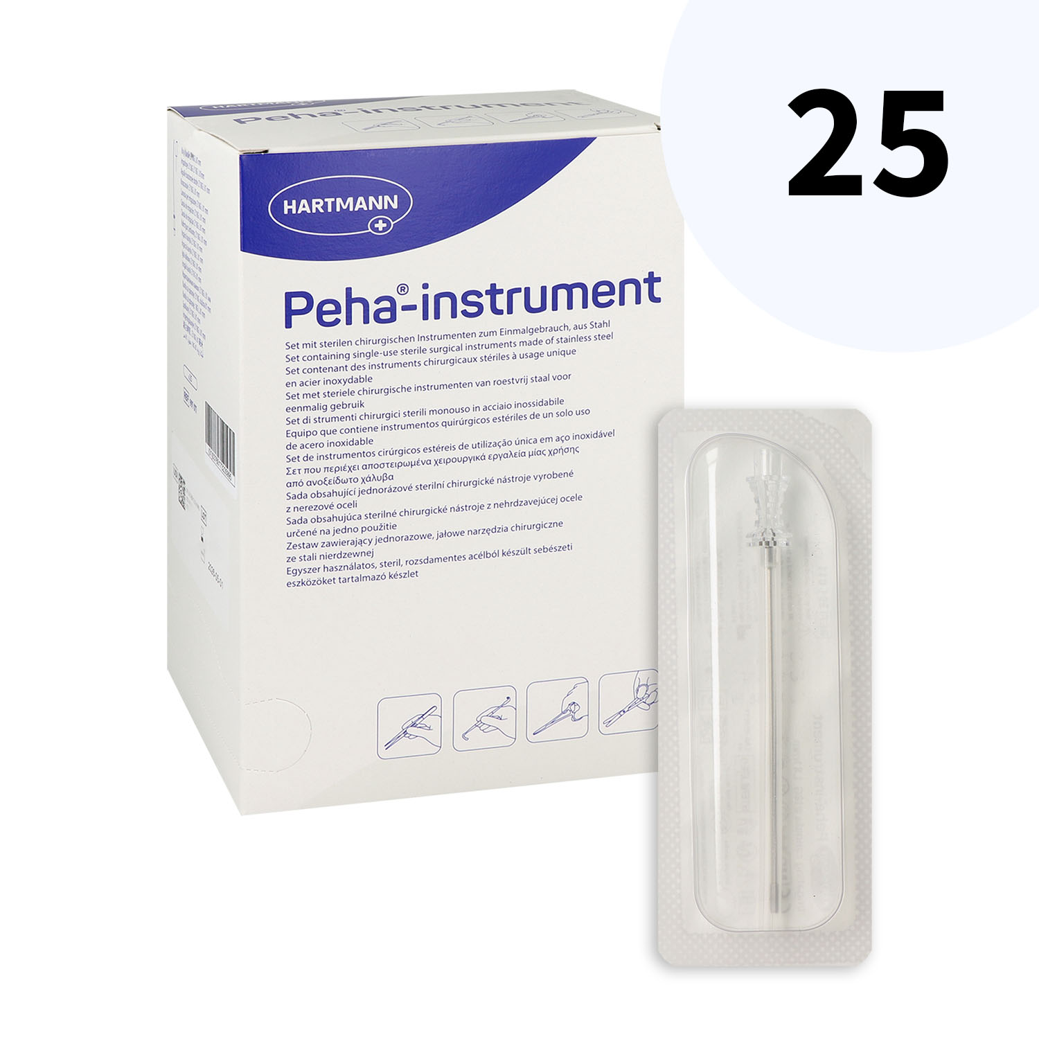 Peha-instrument Knopfkanüle - 25 St.