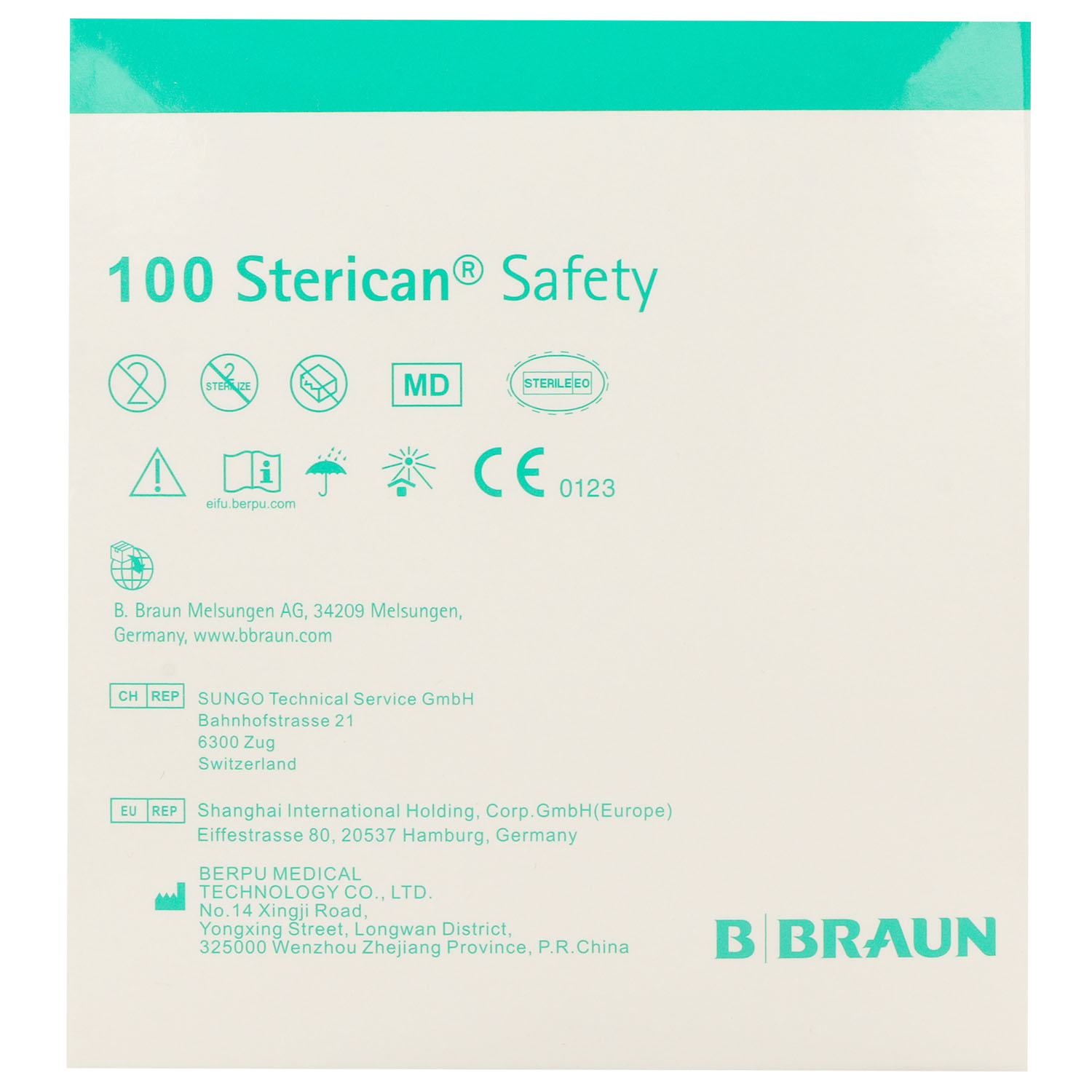 Sterican Safety Sicherheits-Einmalkanülen - 100 St.