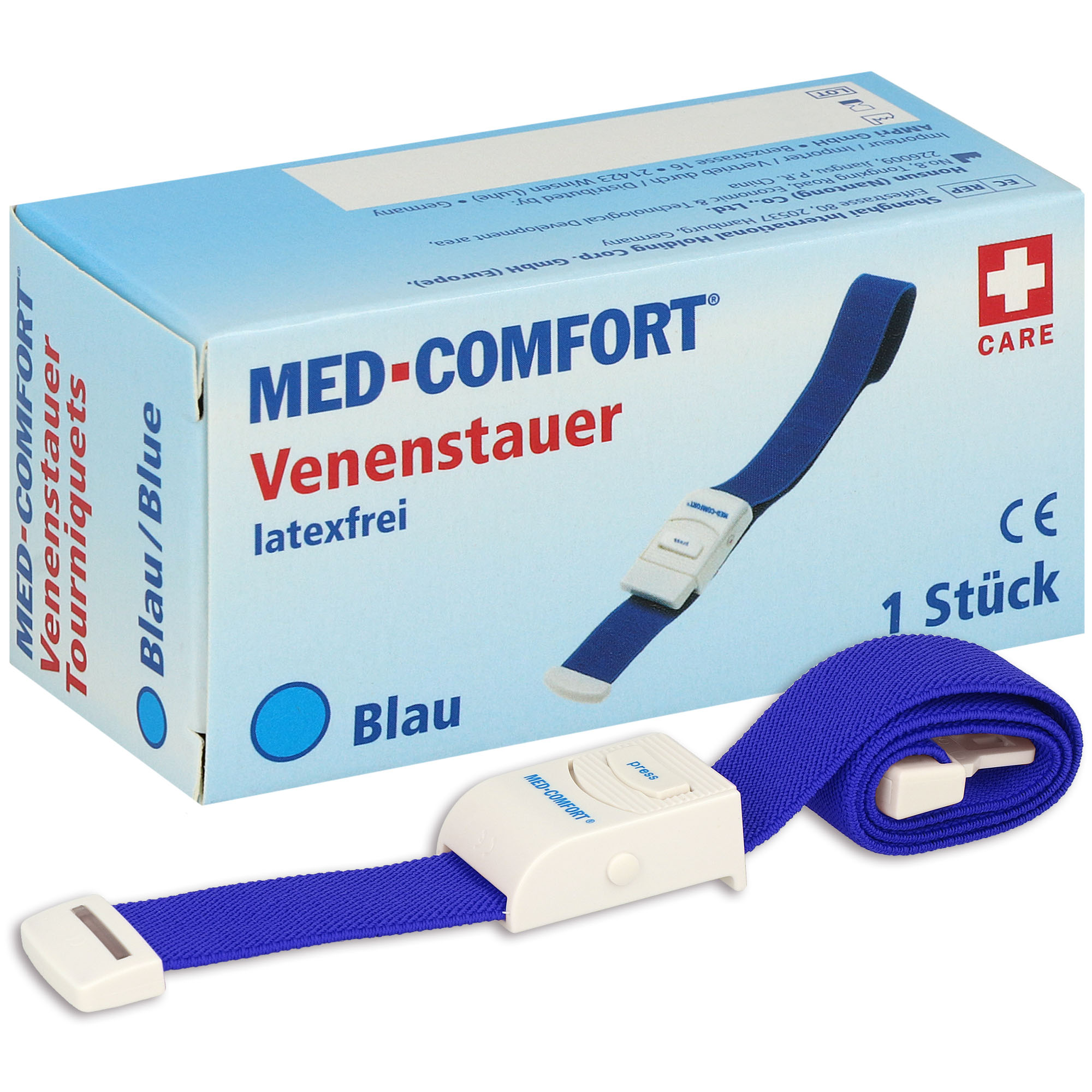 Venenstauer in blau - Ampri Med-Comfort