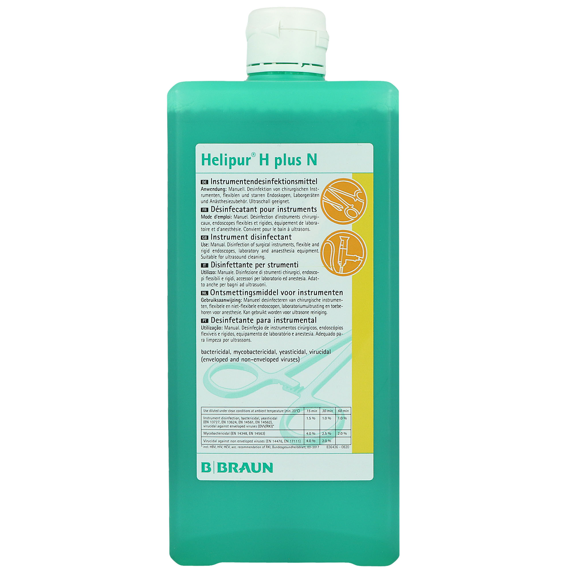 Helipur H plus N Instrumentendesinfektion 1 Liter
