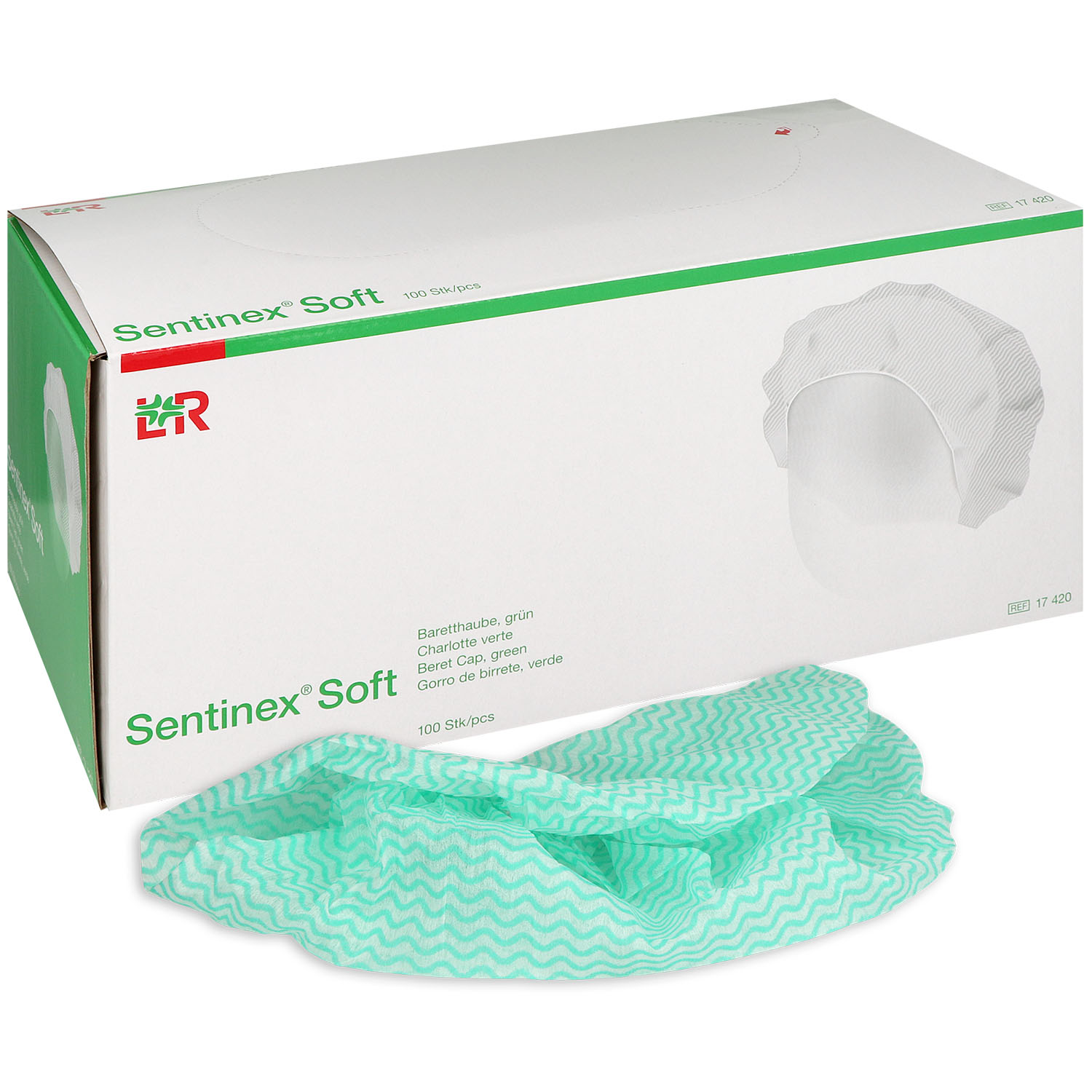 Sentinex soft OP-Hauben - 100 St.