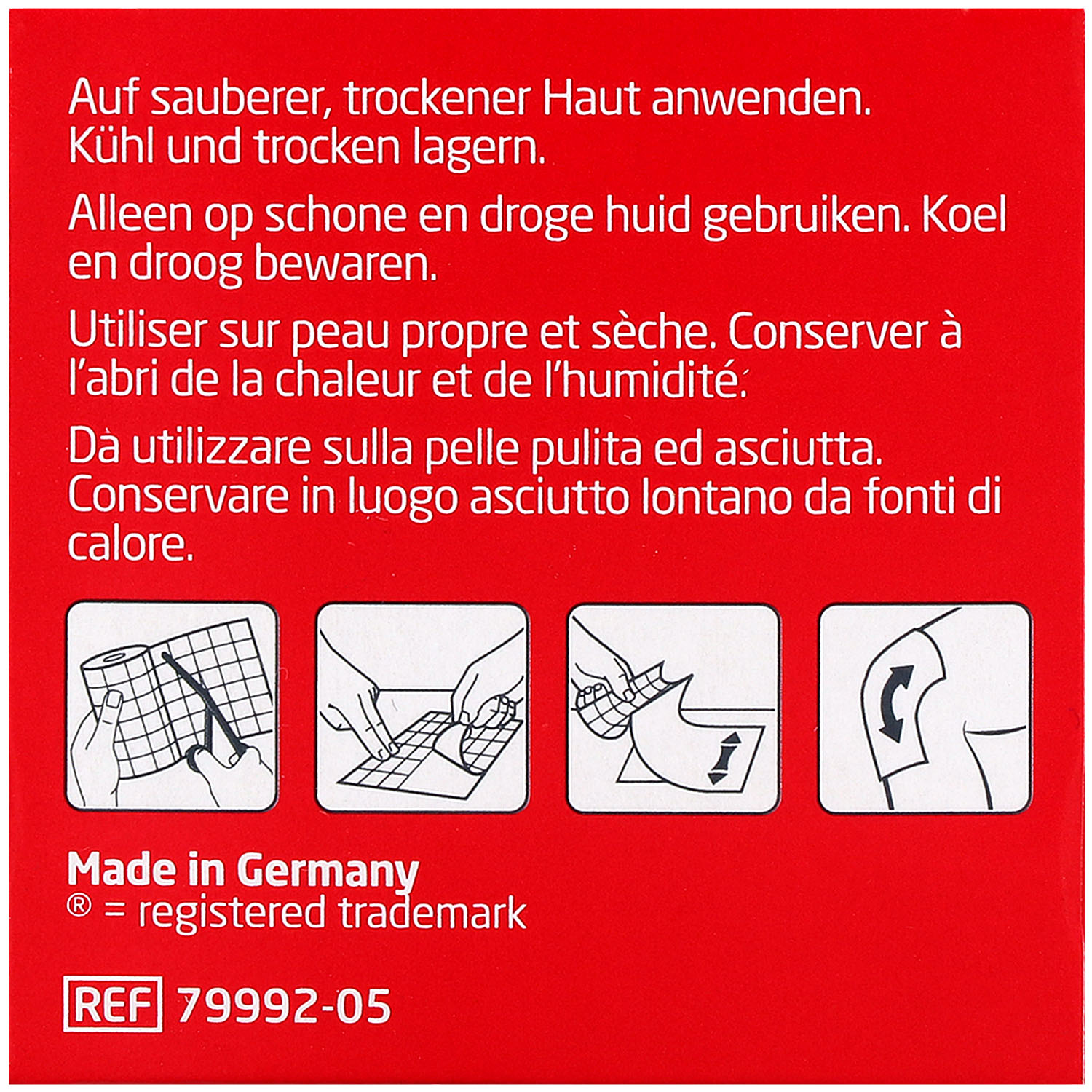Leukoplast Fixomull stretch Verbandfixierung