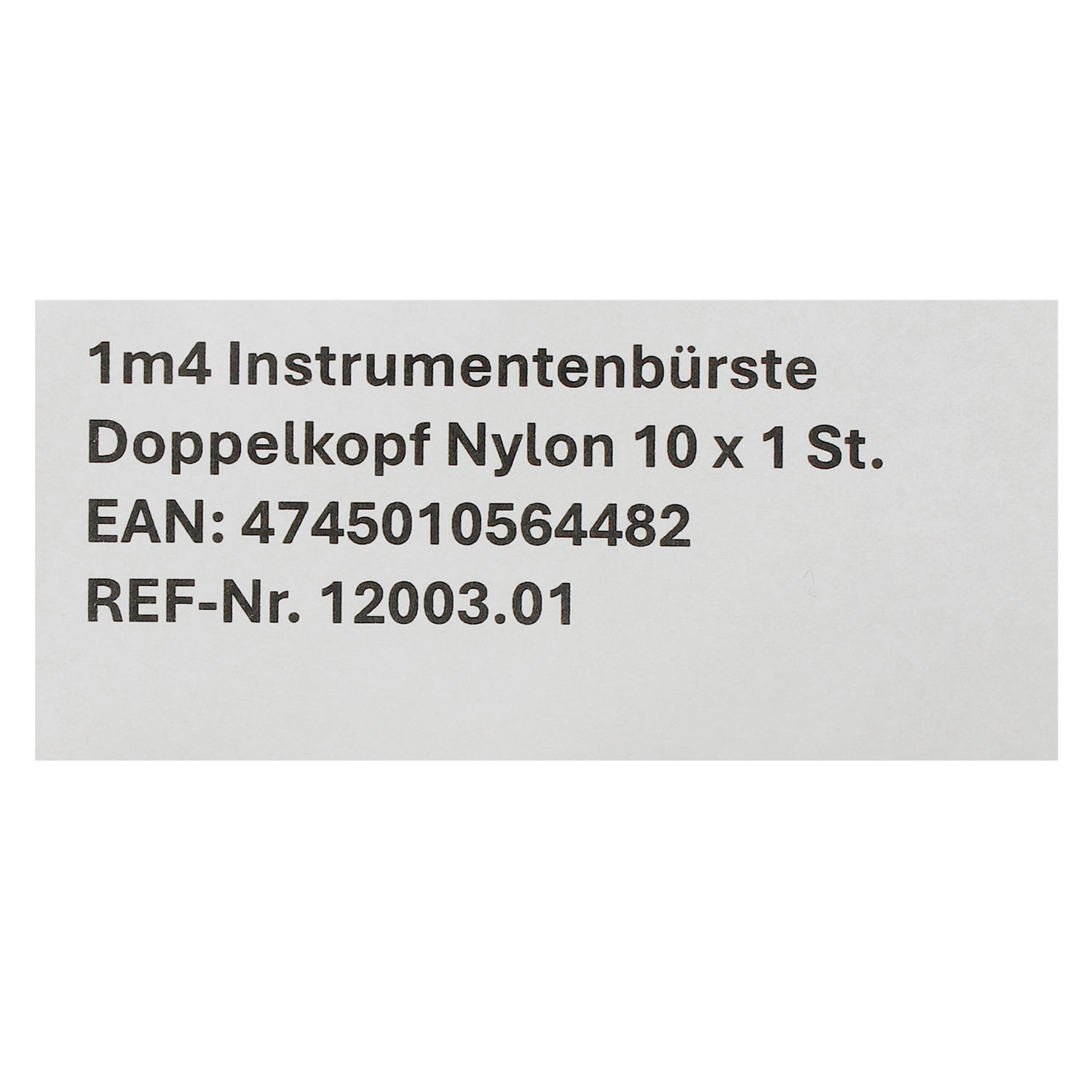 Instrumentenbürste 2-seitig - 10 St.
