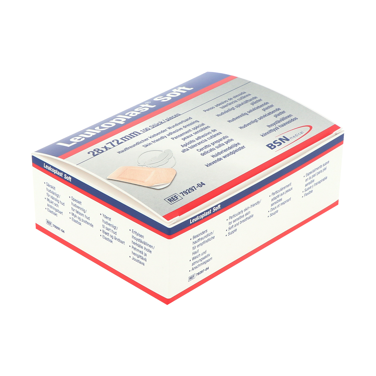 Leukoplast soft strips Wundpflaster, Streifen