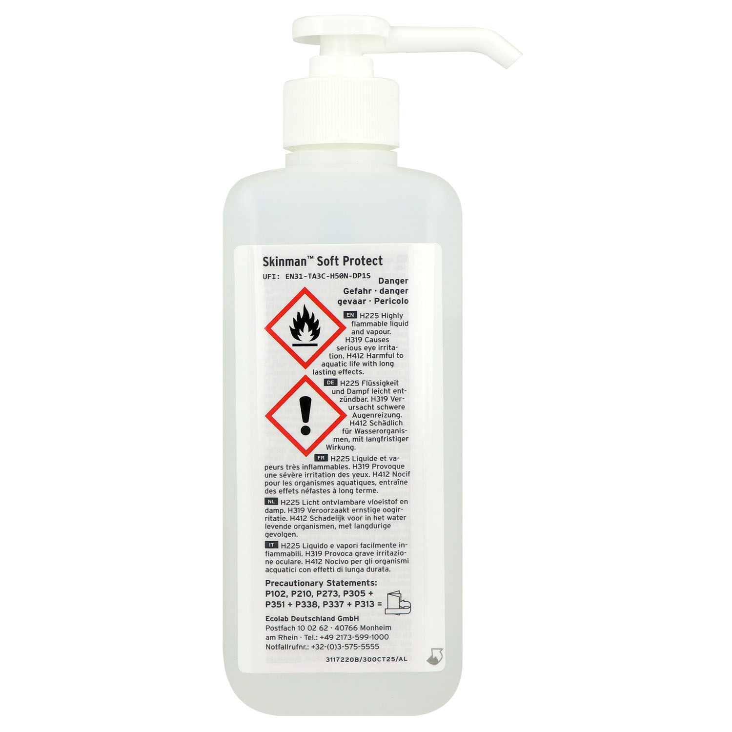 Skinman Soft Protect Händedesinfektion