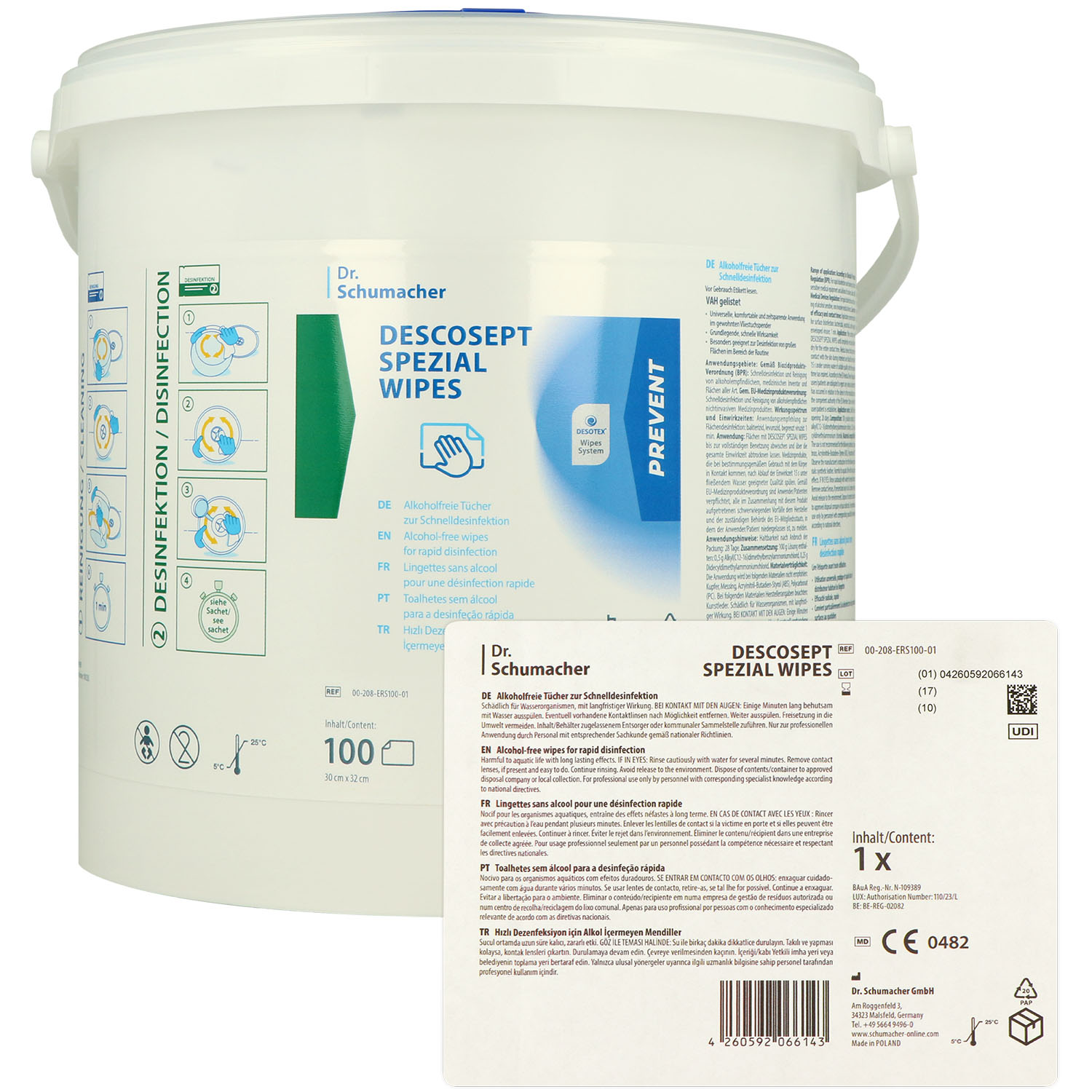 Descosept spezial Wipes 