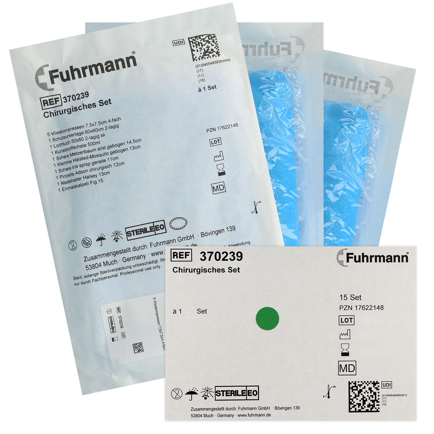 Chirurgisches Set, steril