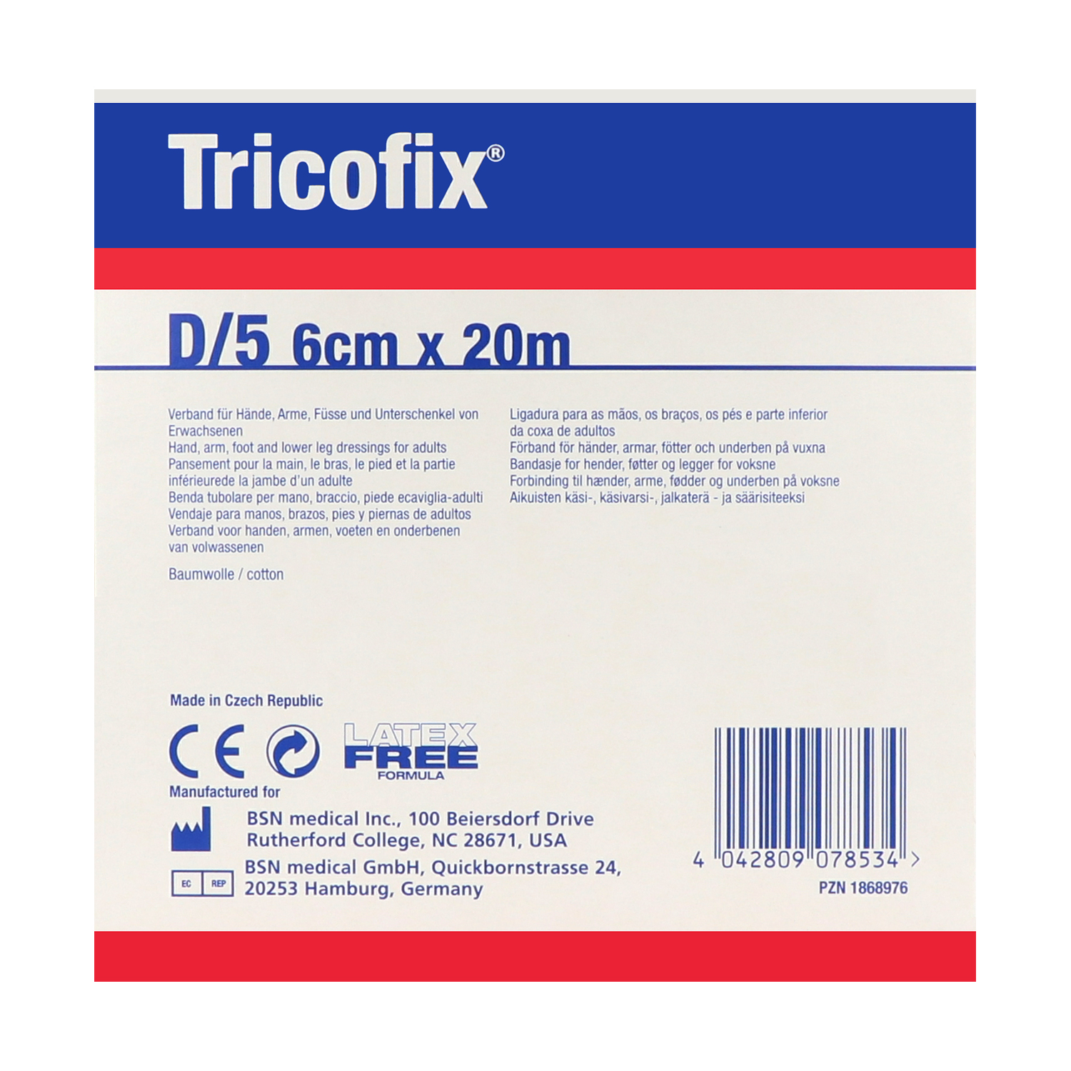 Tricofix Schlauchverband