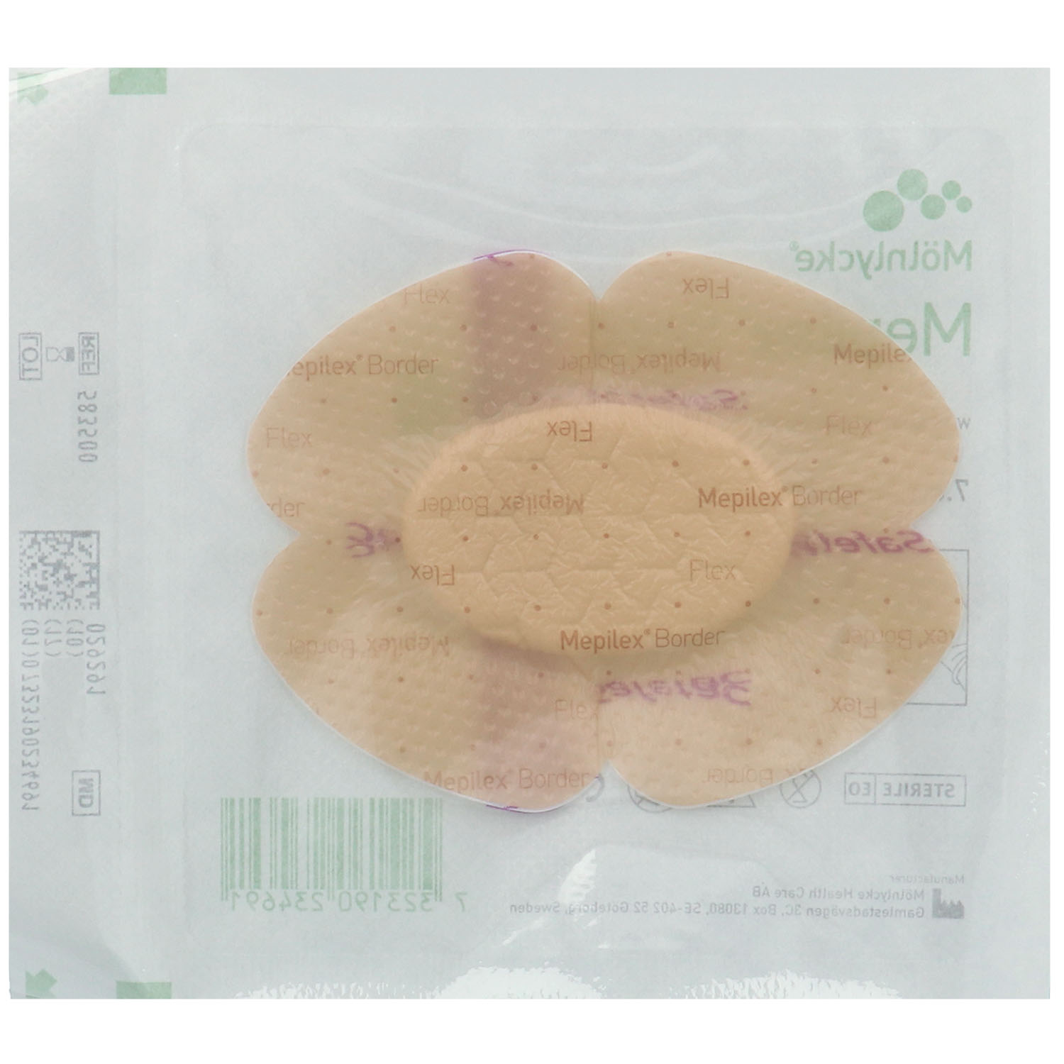 Mepilex Border Flex Oval haftend Schaumverband Mepilex Border Flex Oval haftend Schaumverband