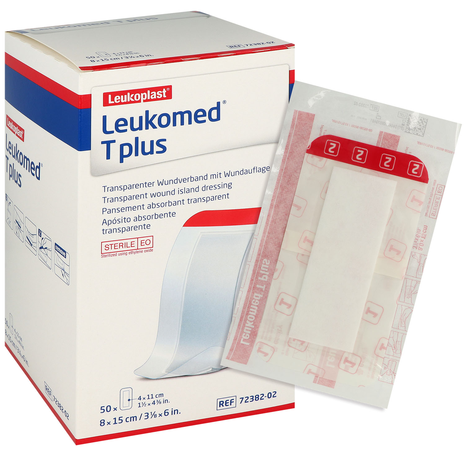 Leukomed T plus sterile Wundpflaster/Wundverband