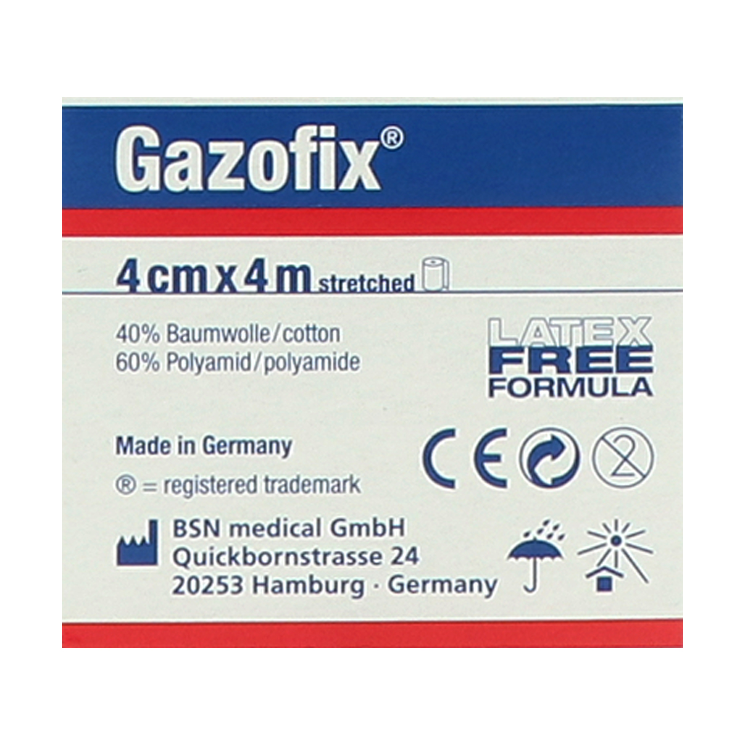 Gazofix Fixierbinde