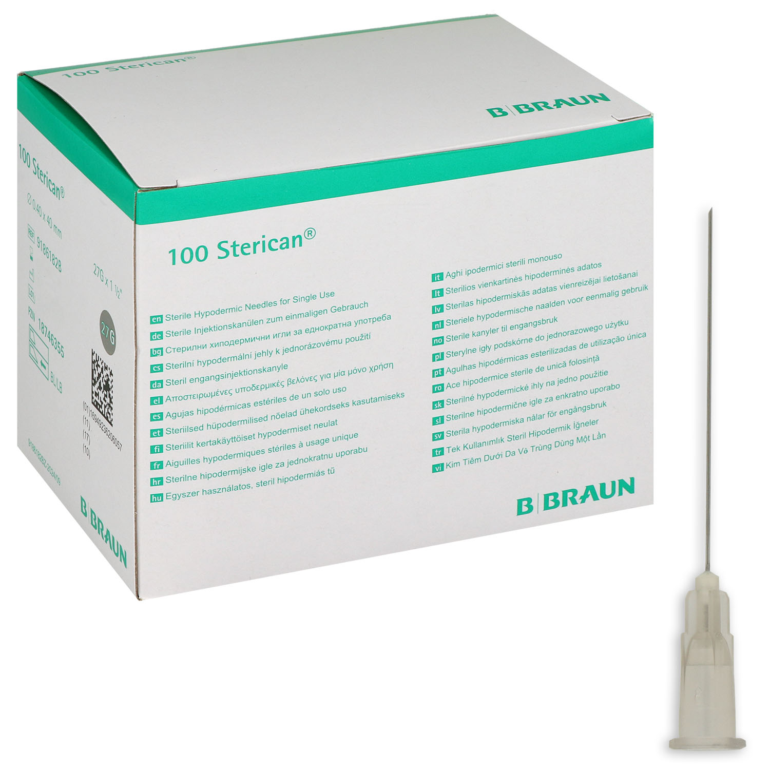 Sterican 27 G grau - 0.40 x 40 mm (100 Stück)