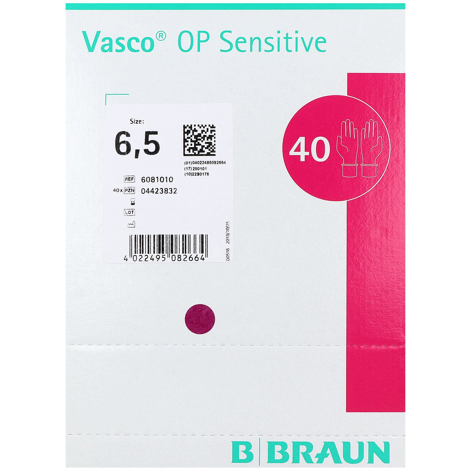 Vasco OP Sensitive, OP-Handschuhe, steril