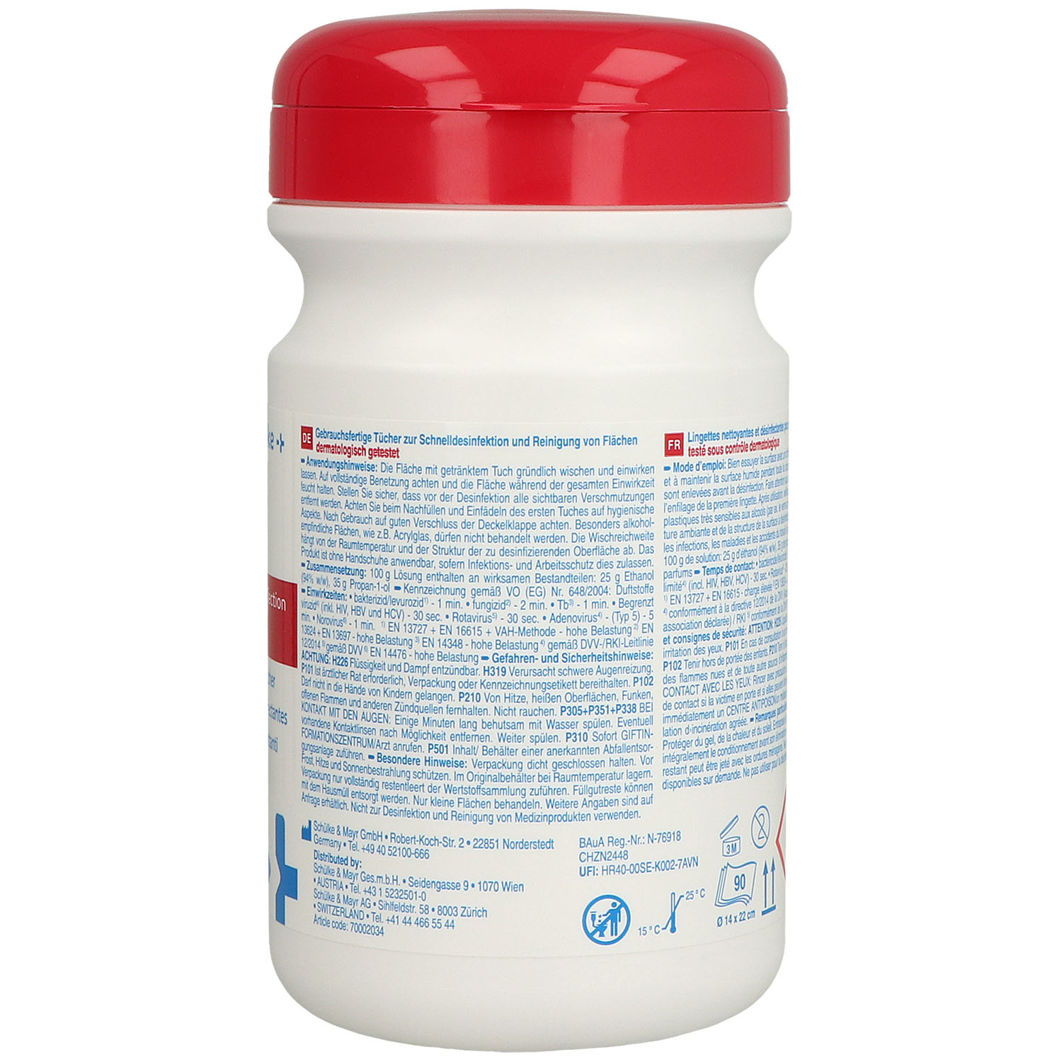 KODAN N wipes Flächendesinfektionstücher