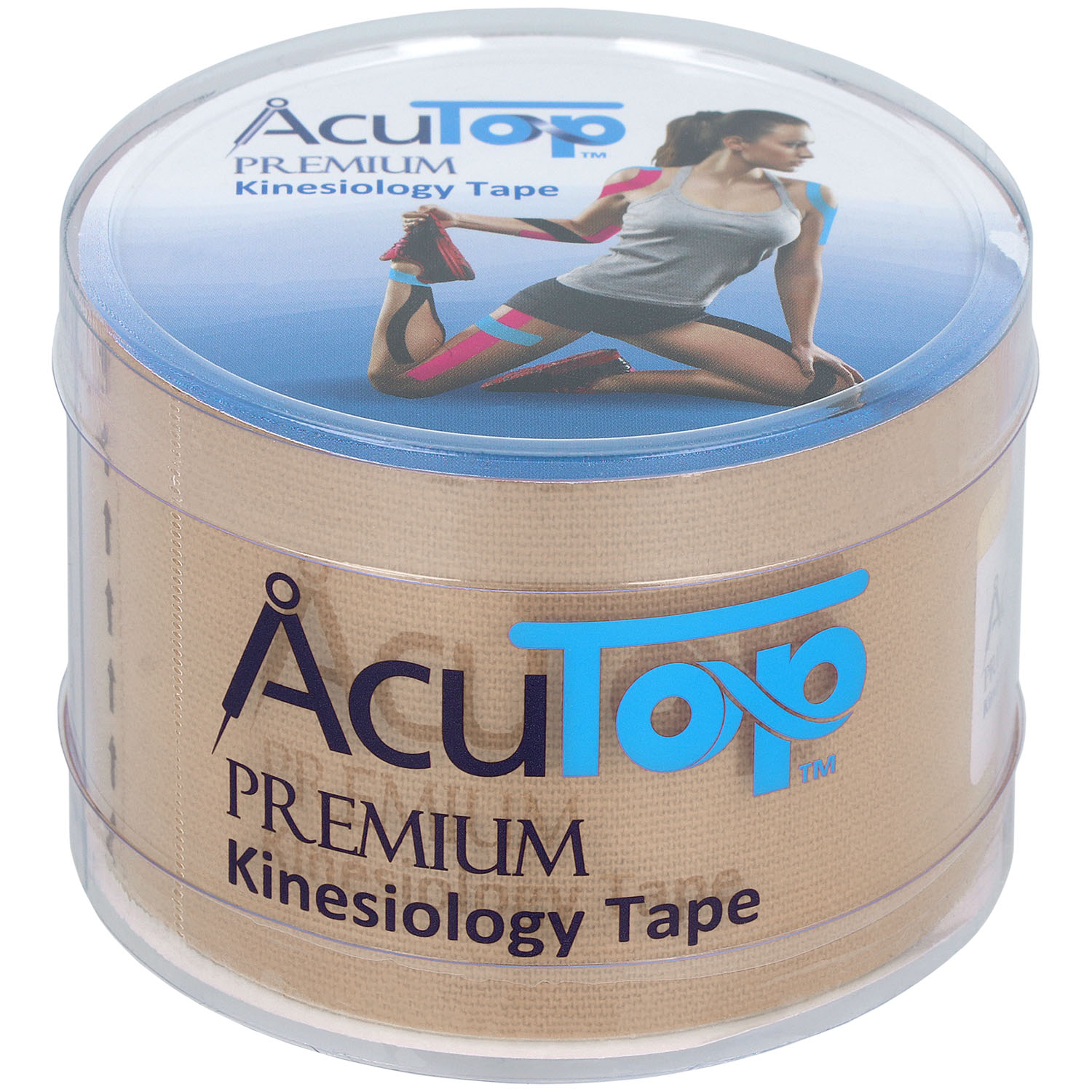 AcuTop Premium Kinesiology Tape 5 cm x 5 m - beige