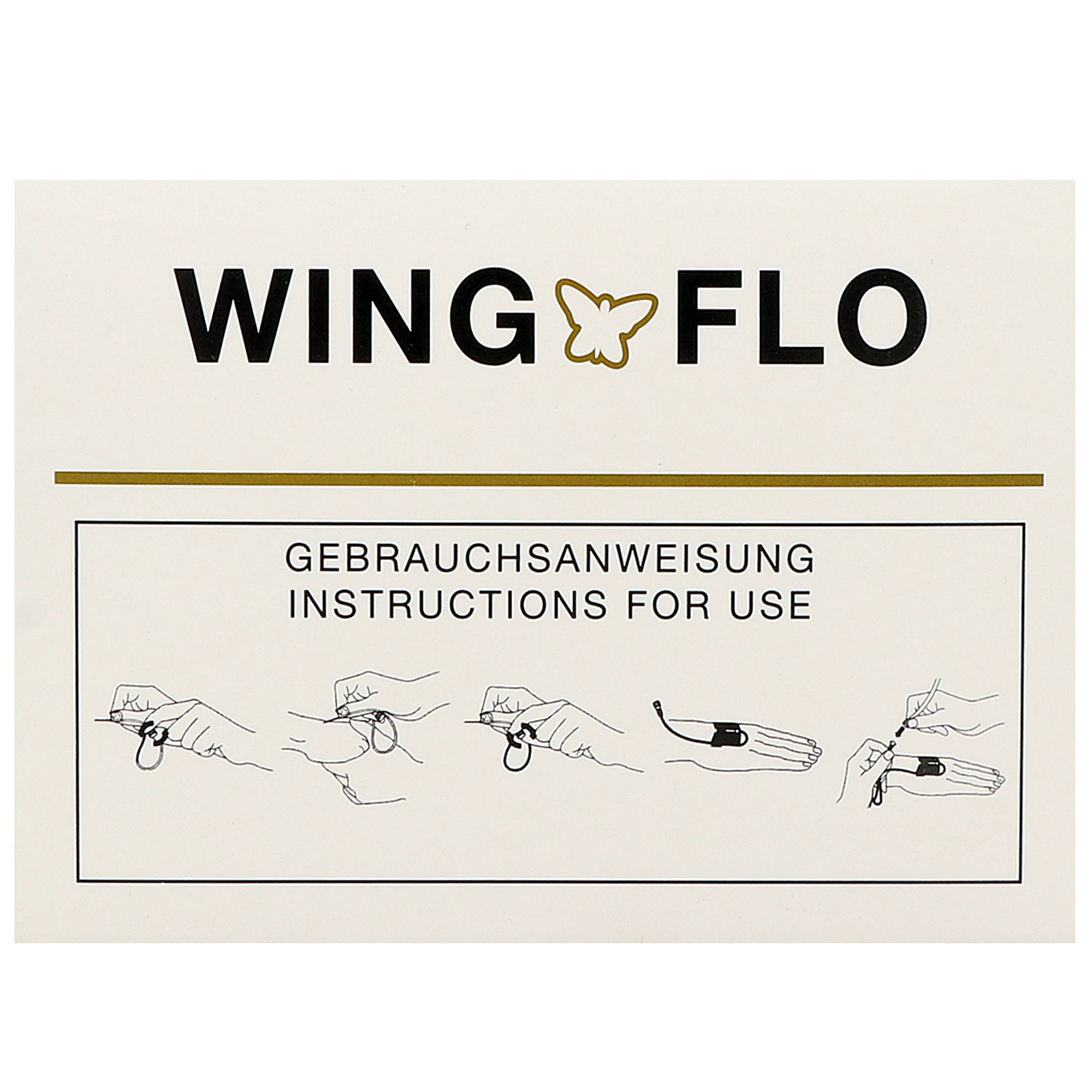 Wing-Flo Infusionsbesteck Venenpunktionskanüle