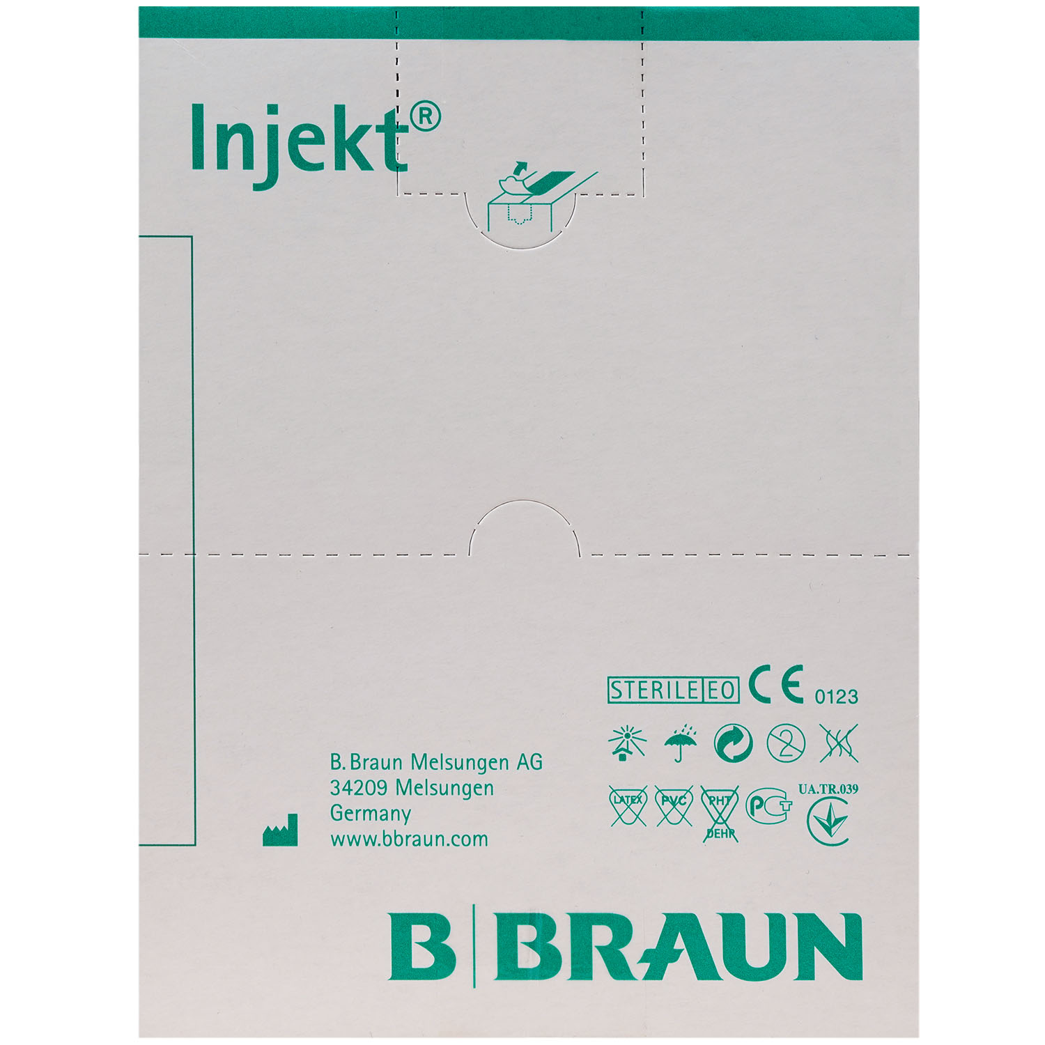 Injekt solo Einmalspritzen, Luer-Ansatz