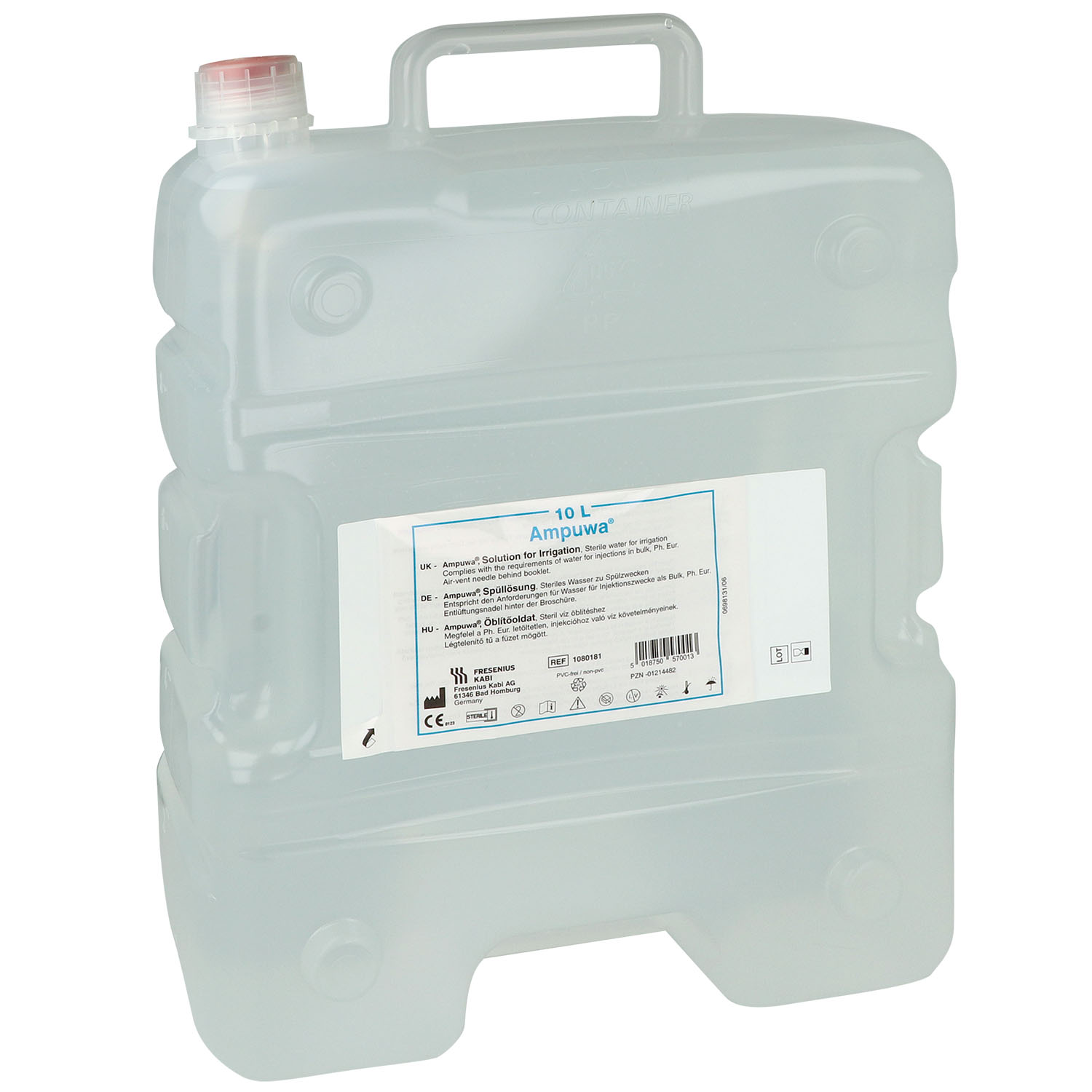 NaCl-Spüllösung 0.9 % Ecotainer: 6 x 1 Liter NaCl-Spüllösung 0.9 % Ecotainer: 6 x 1 Liter