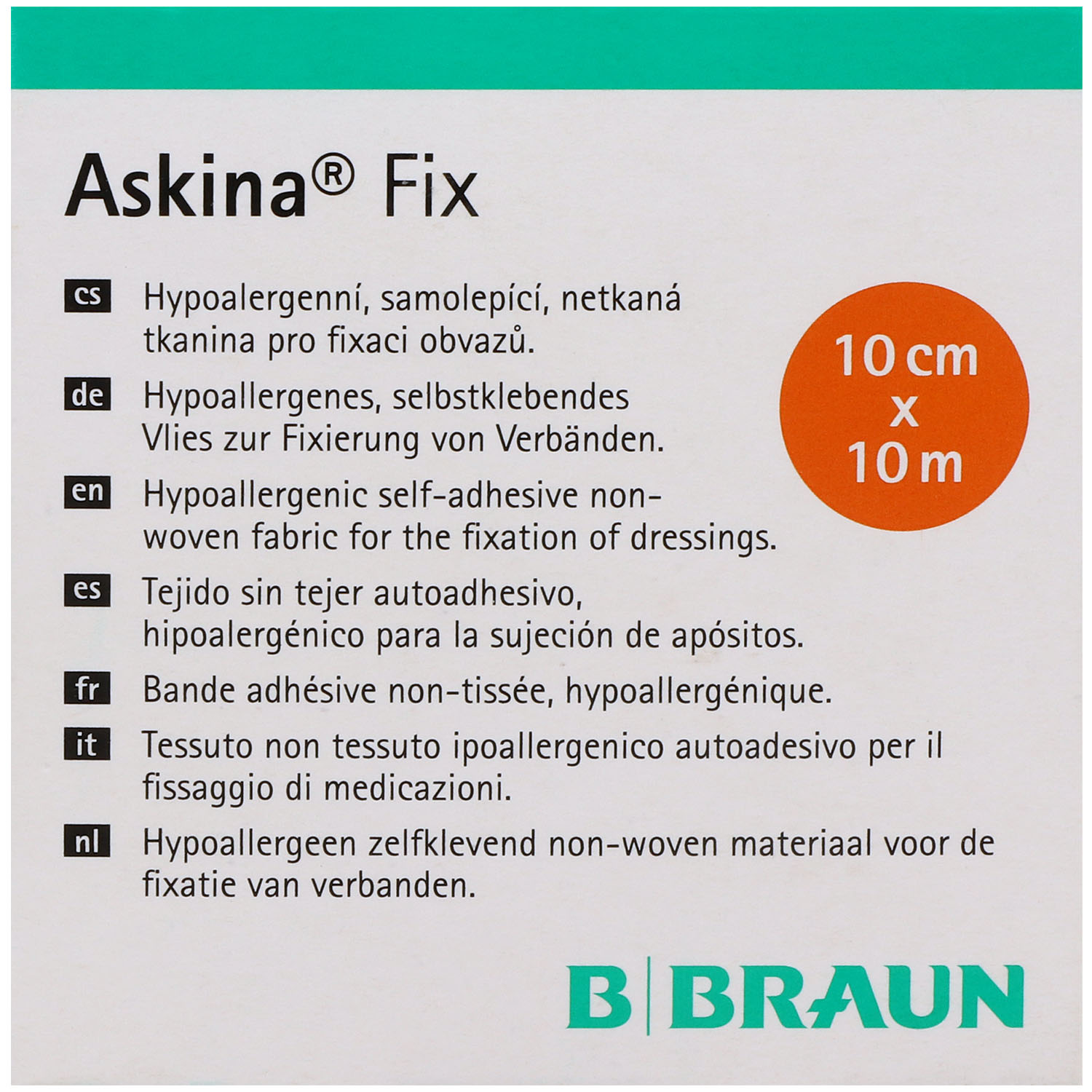 ASKINA Fix Fixiervlies hypoallergen