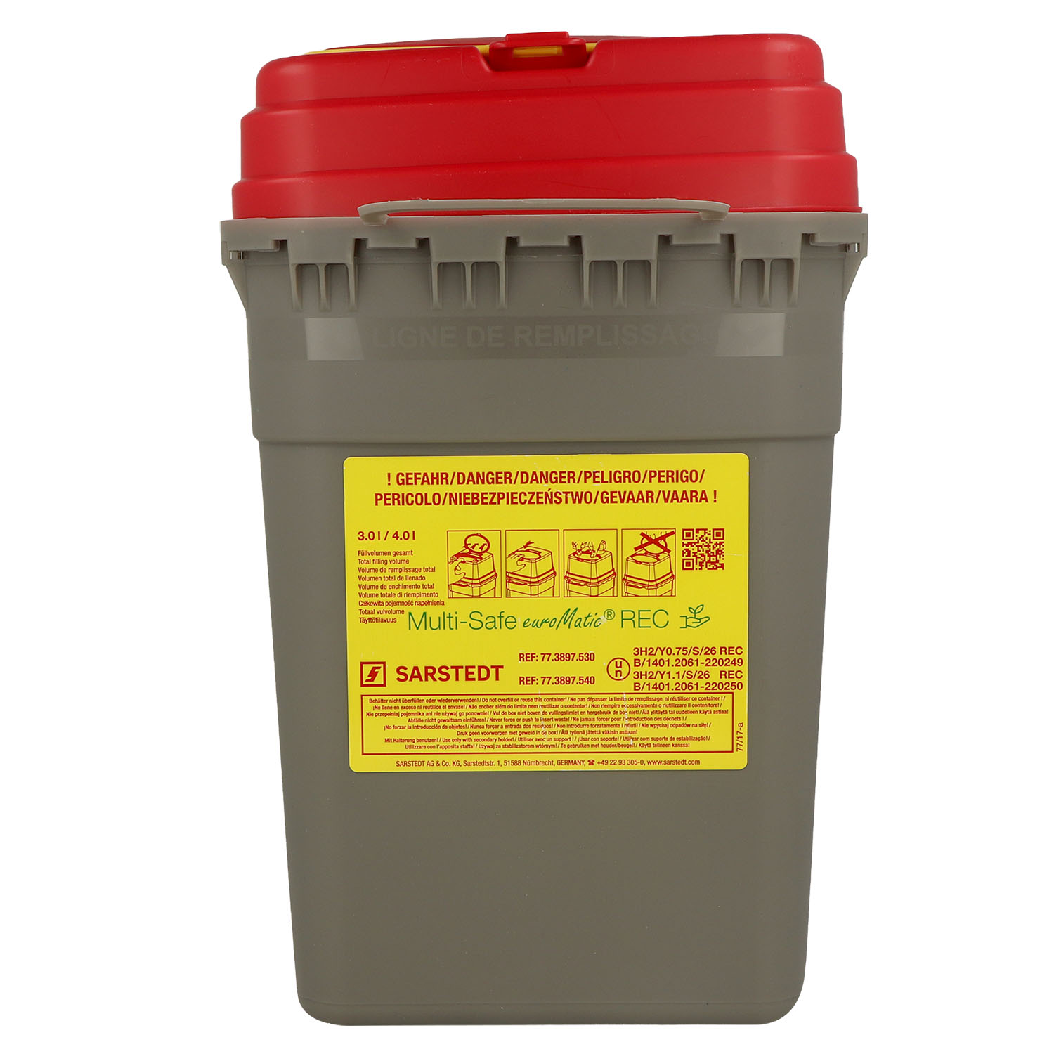 Multi-Safe euroMatic REC Entsorgungsbehälter